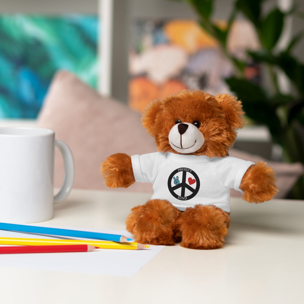Animal Stuffed Animals with Project Kind Logo on Tee