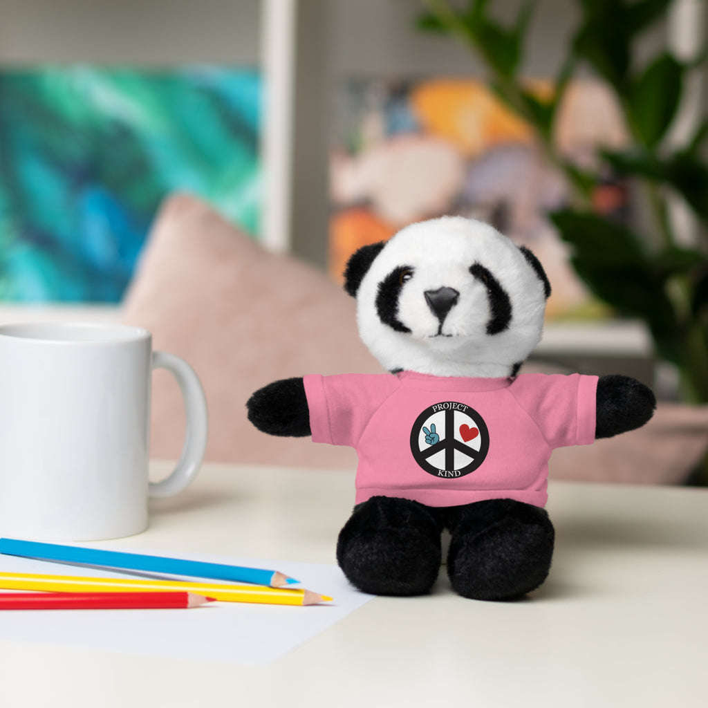 Animal Stuffed Animals with Project Kind Logo on Tee
