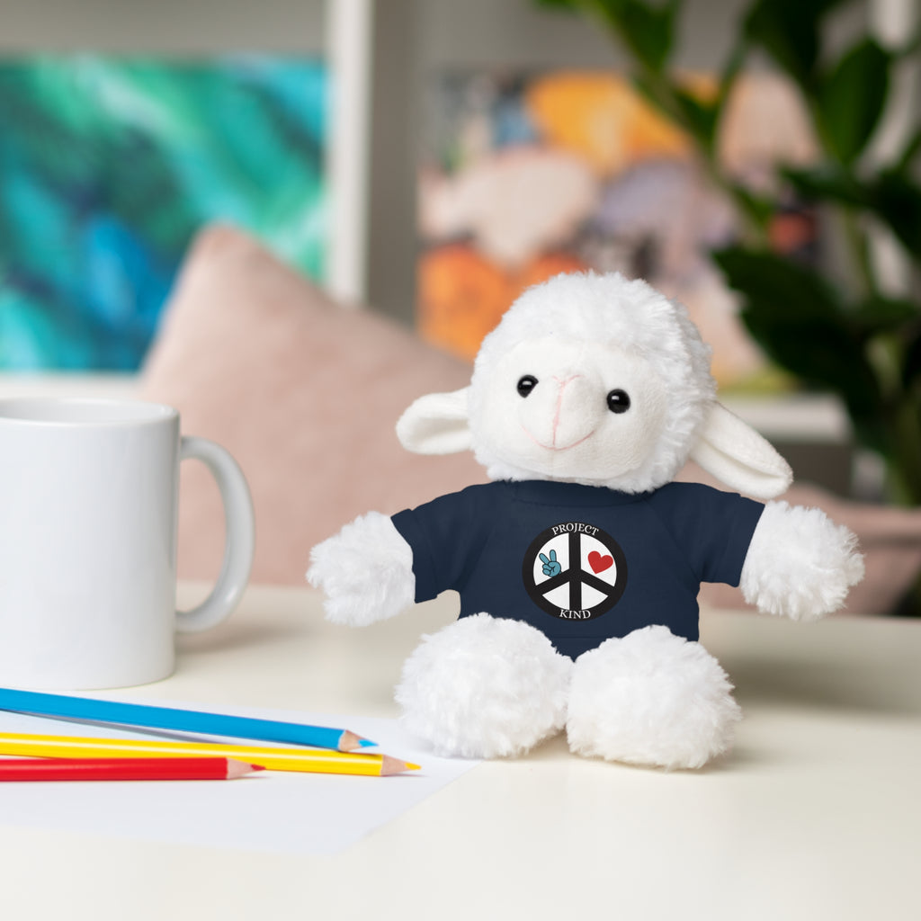 Animal Stuffed Animals with Project Kind Logo on Tee