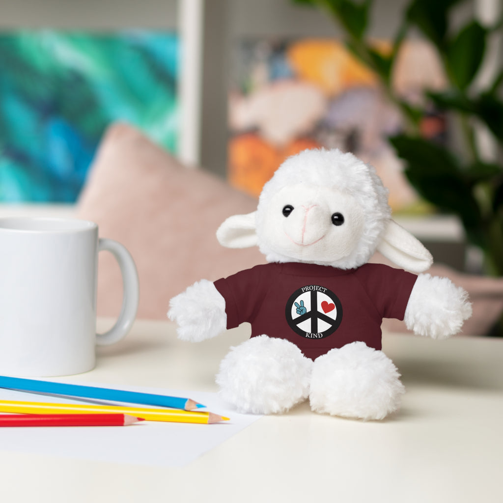 Animal Stuffed Animals with Project Kind Logo on Tee
