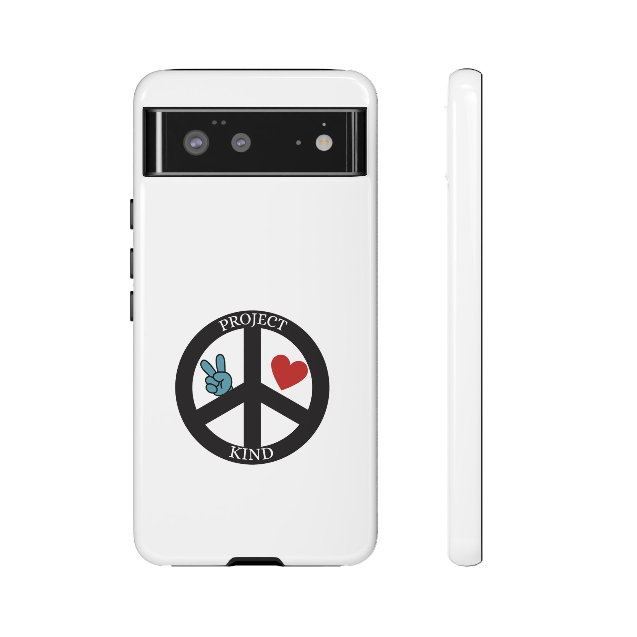 Project Kind Peace Sign Phone Case