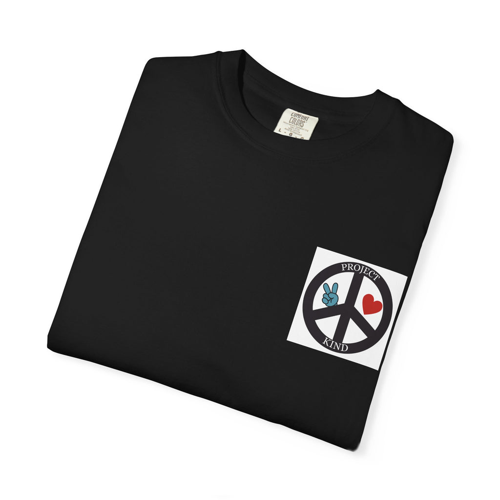 Copy of Did You Smile Today T-Shirt — Peace Sign Chest & Cheerful Back Graphic Tee