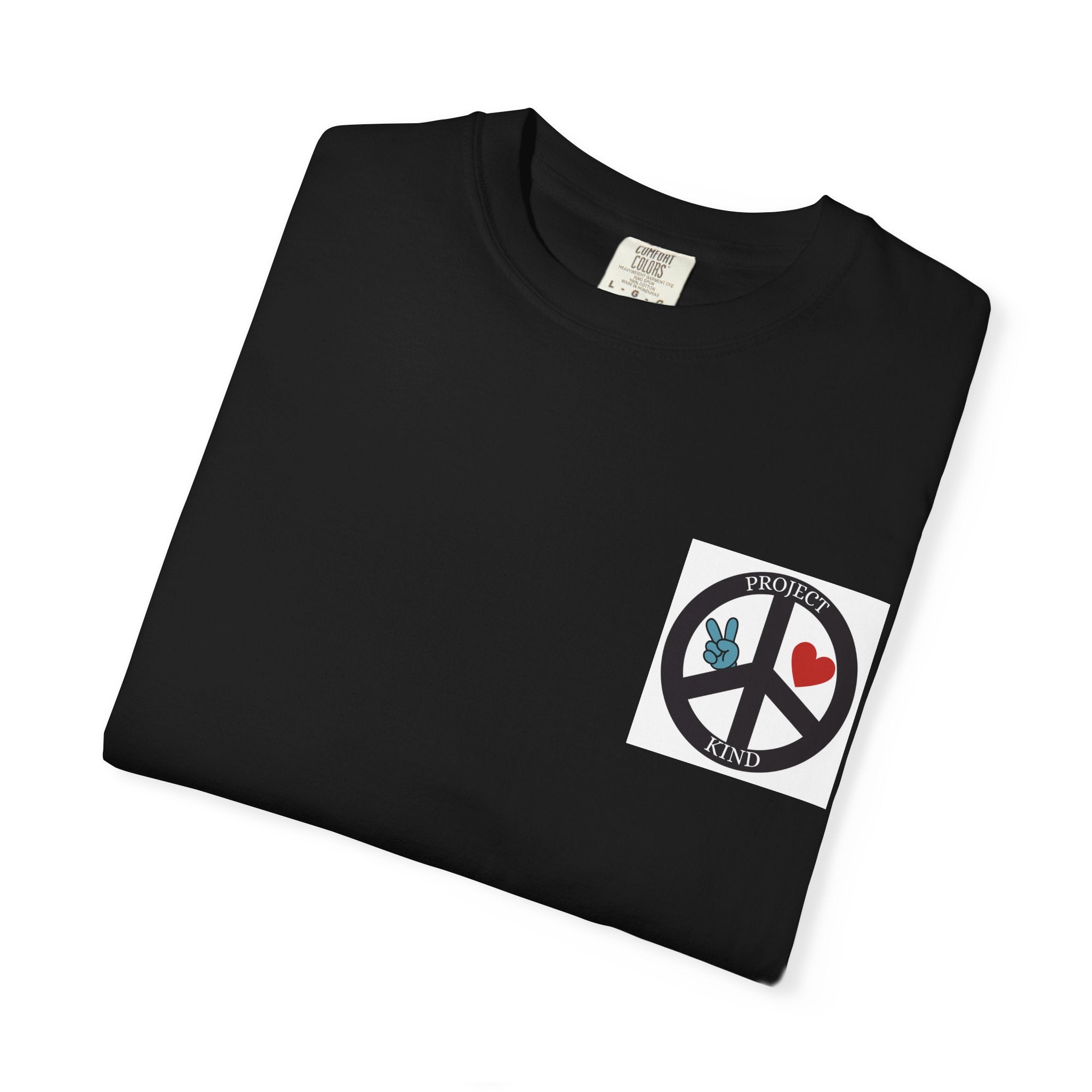 Copy of Did You Smile Today T-Shirt — Peace Sign Chest & Cheerful Back Graphic Tee