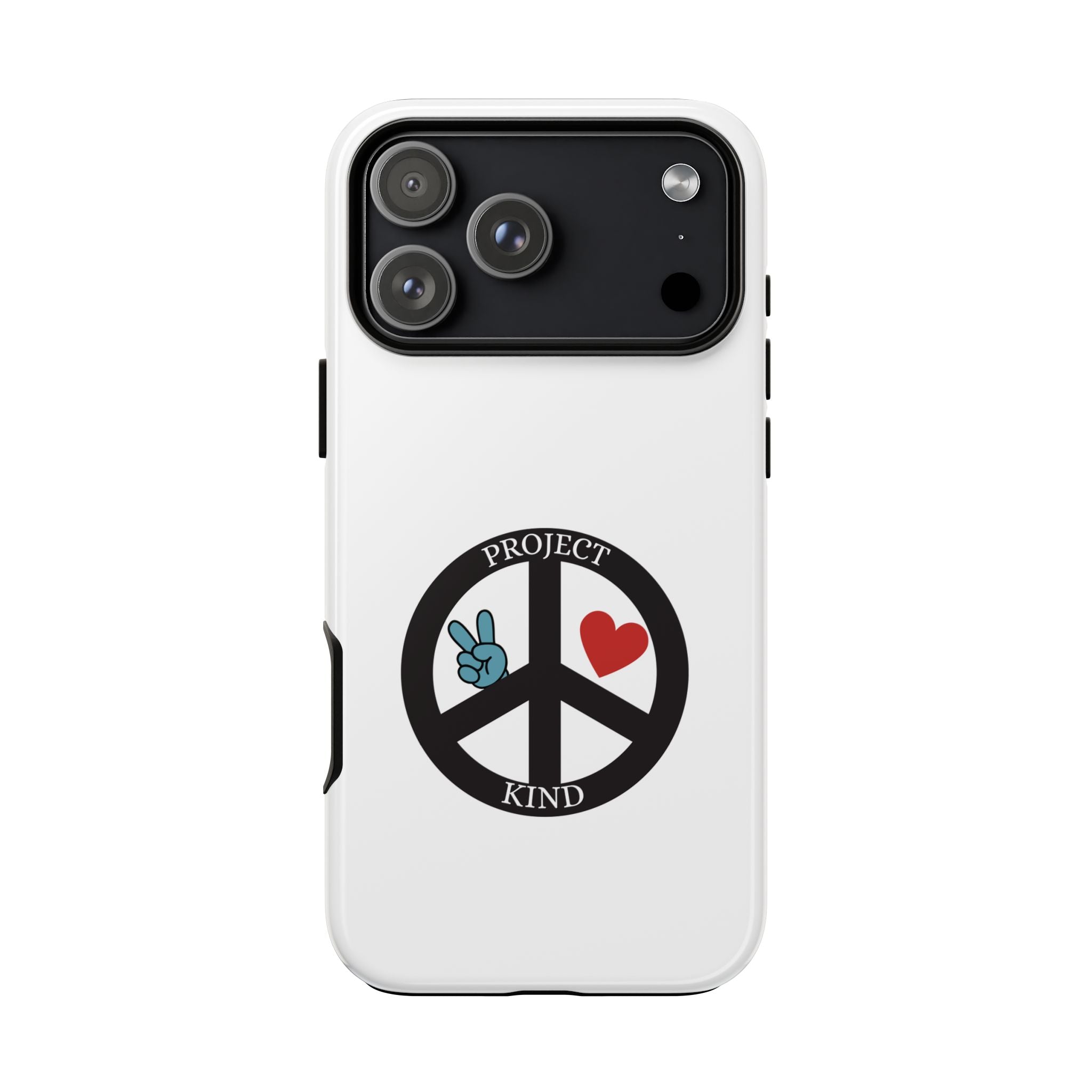 Project Kind Peace Sign Phone Case