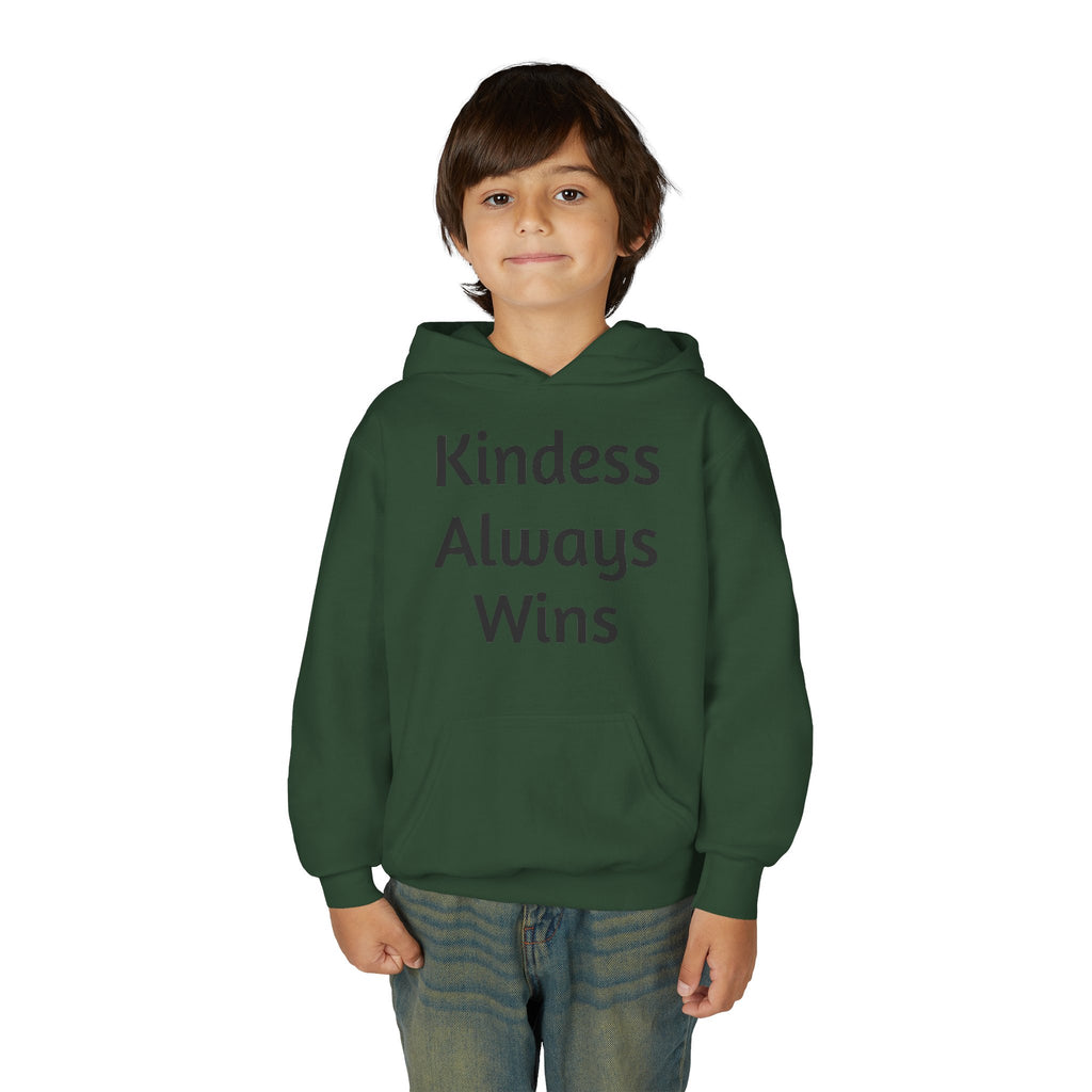Youth Hoodie — "Kindess Always Wins" Hoodie (Project Kind)