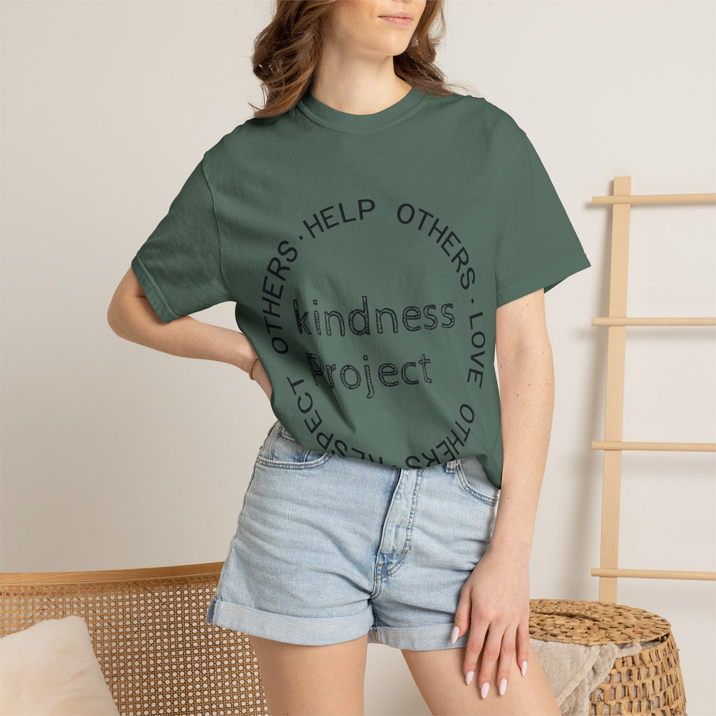 Kindness Project T-Shirt — 'Kindness Project' Circle Graphic Tee