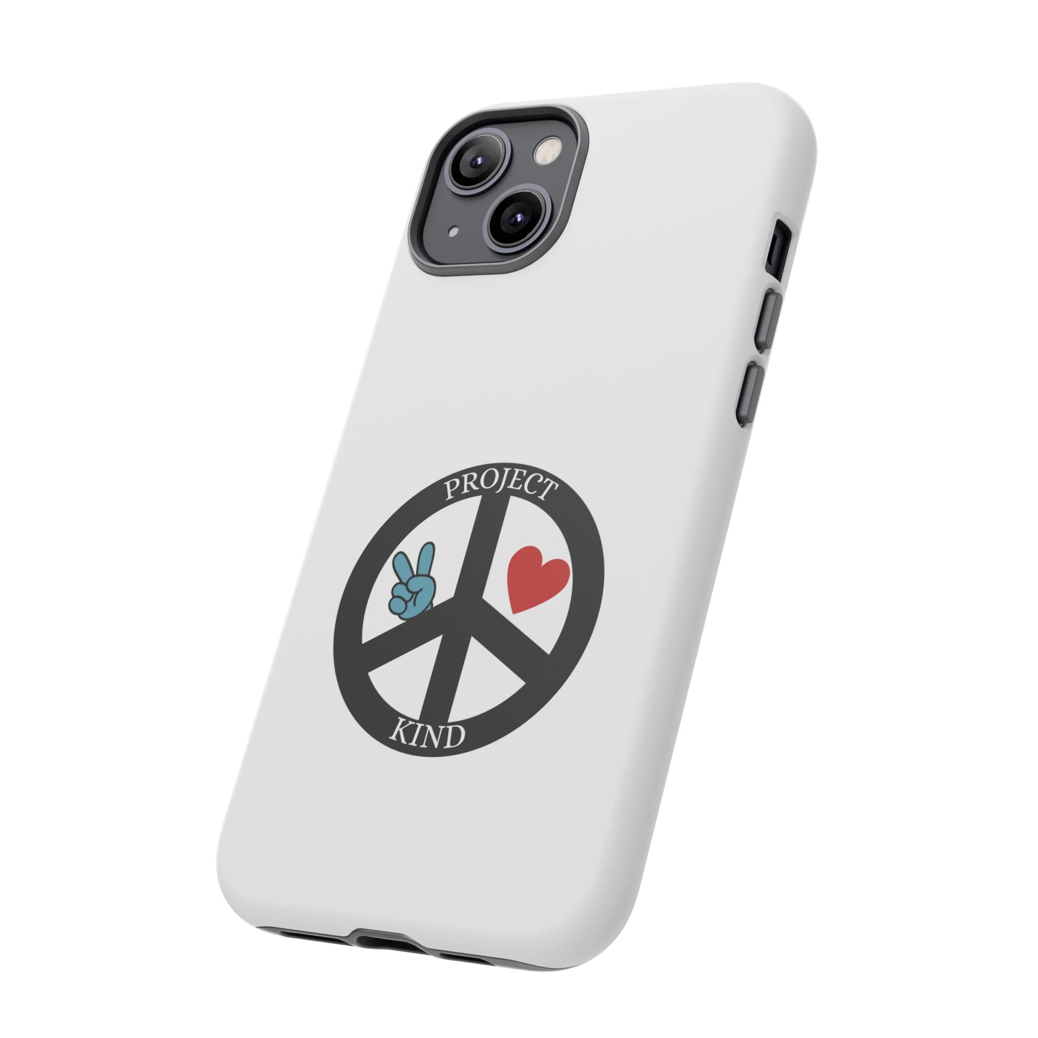 Project Kind Peace Sign Phone Case