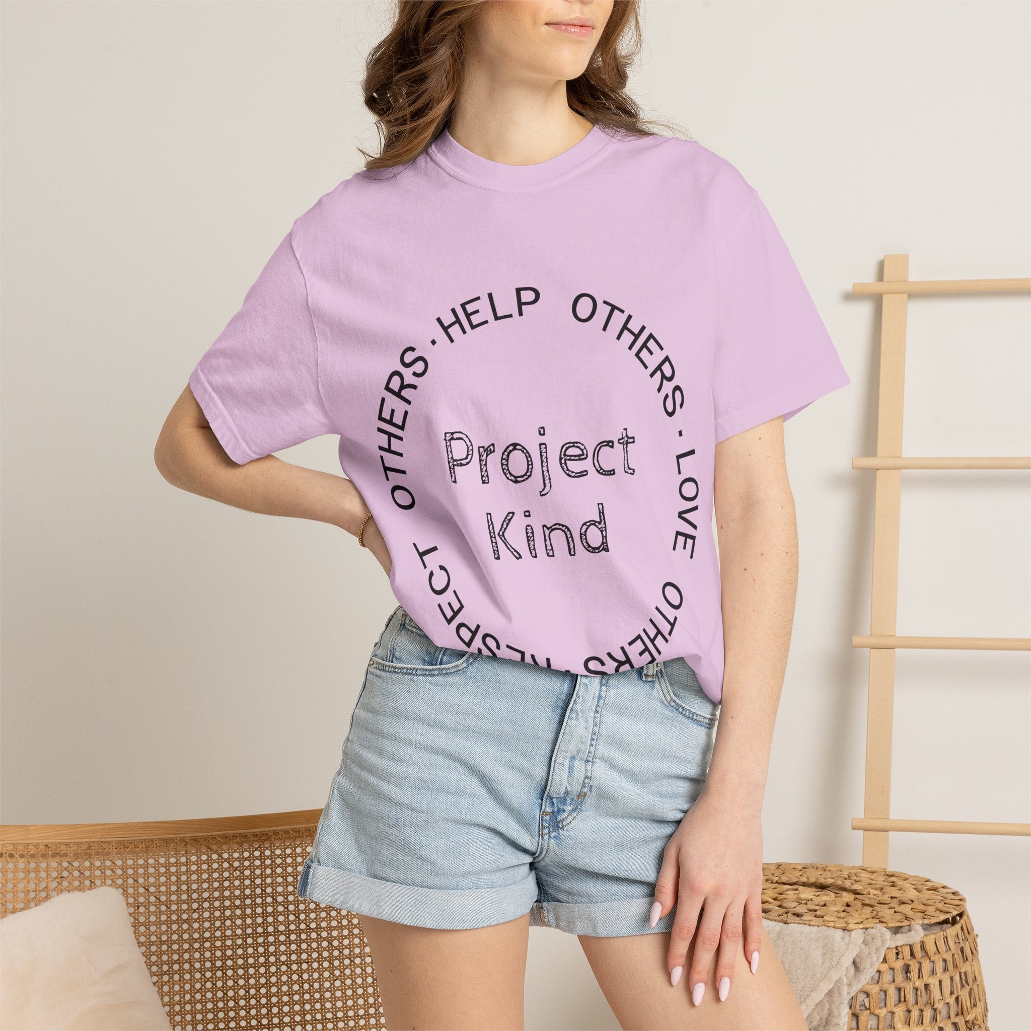 Project Kind Circle Tee (Help Others, Love Others, and Respect Others)