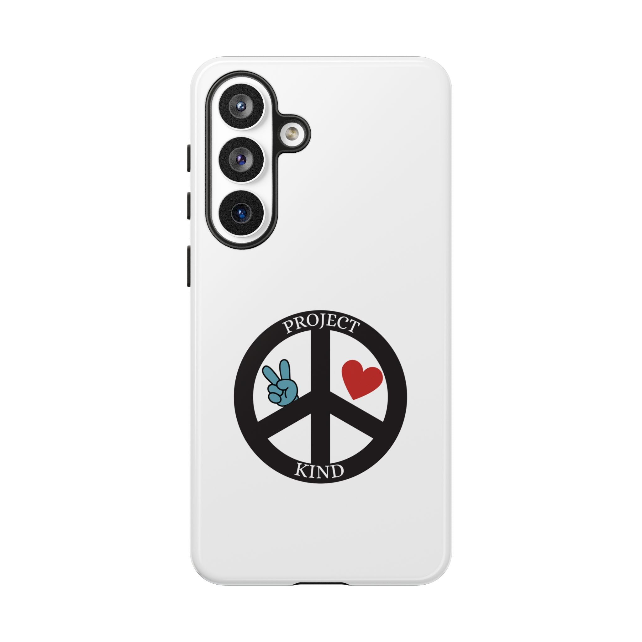 Project Kind Peace Sign Phone Case