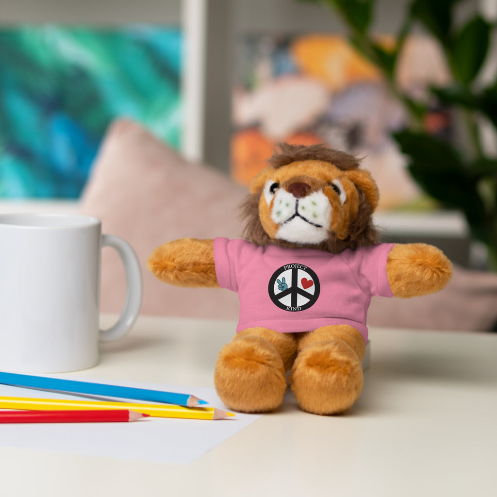 Animal Stuffed Animals with Project Kind Logo on Tee