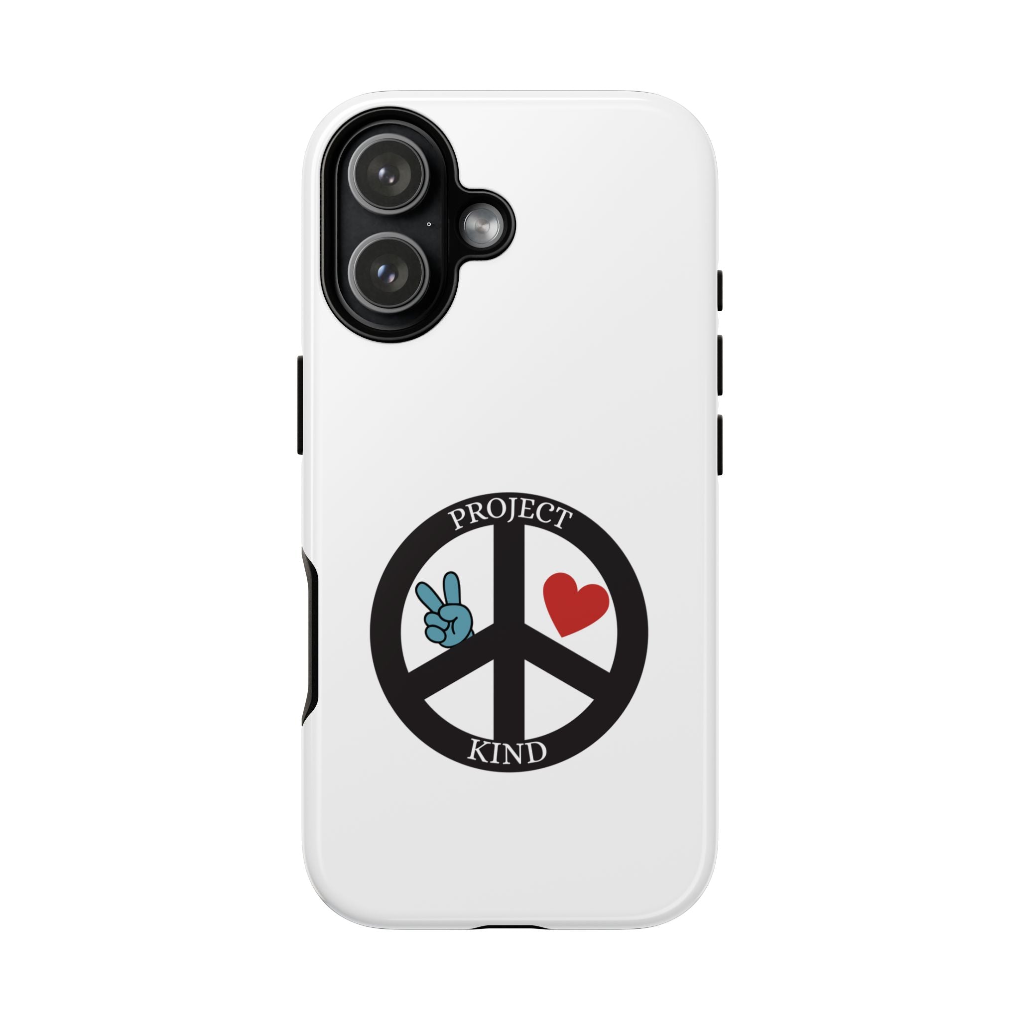 Project Kind Peace Sign Phone Case