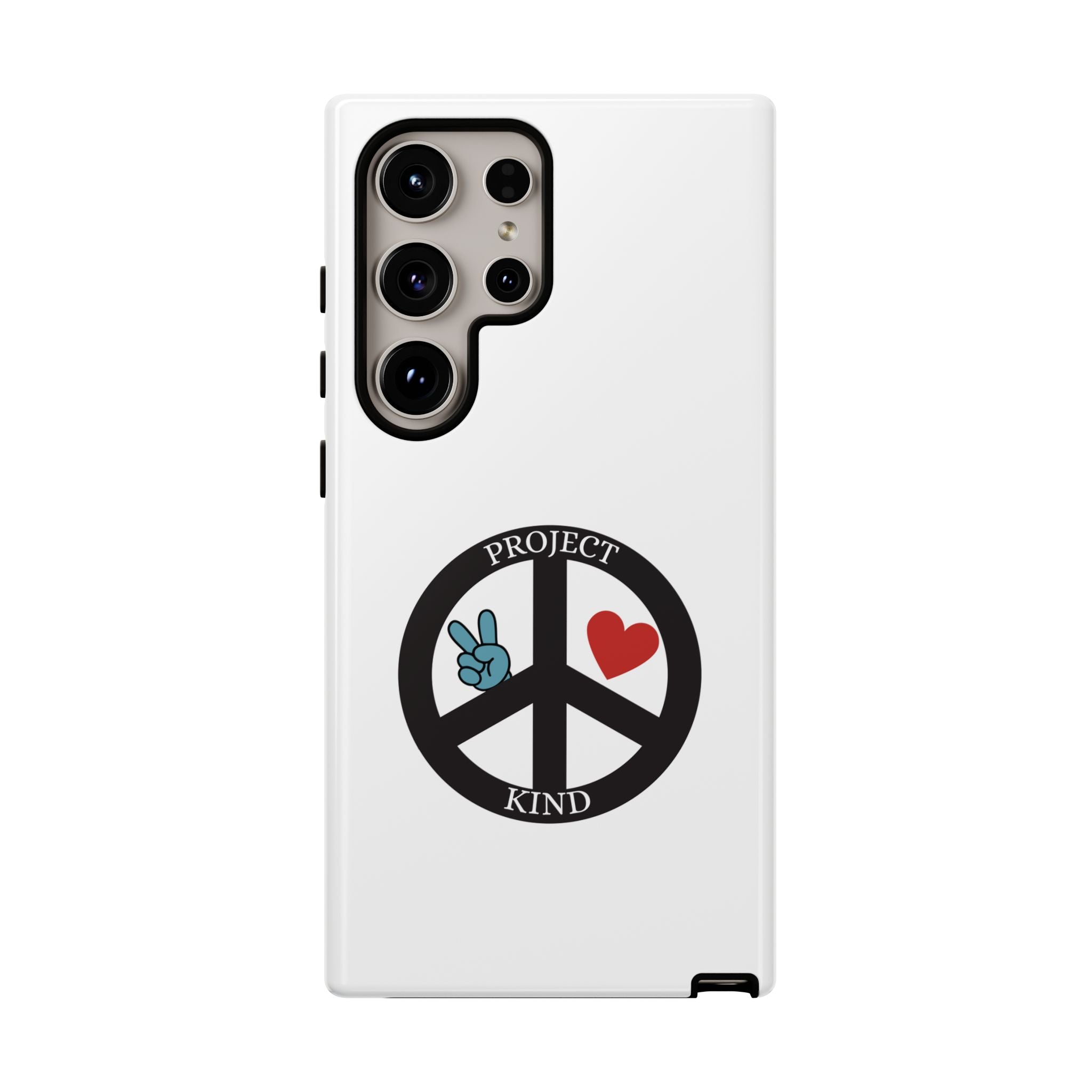 Project Kind Peace Sign Phone Case