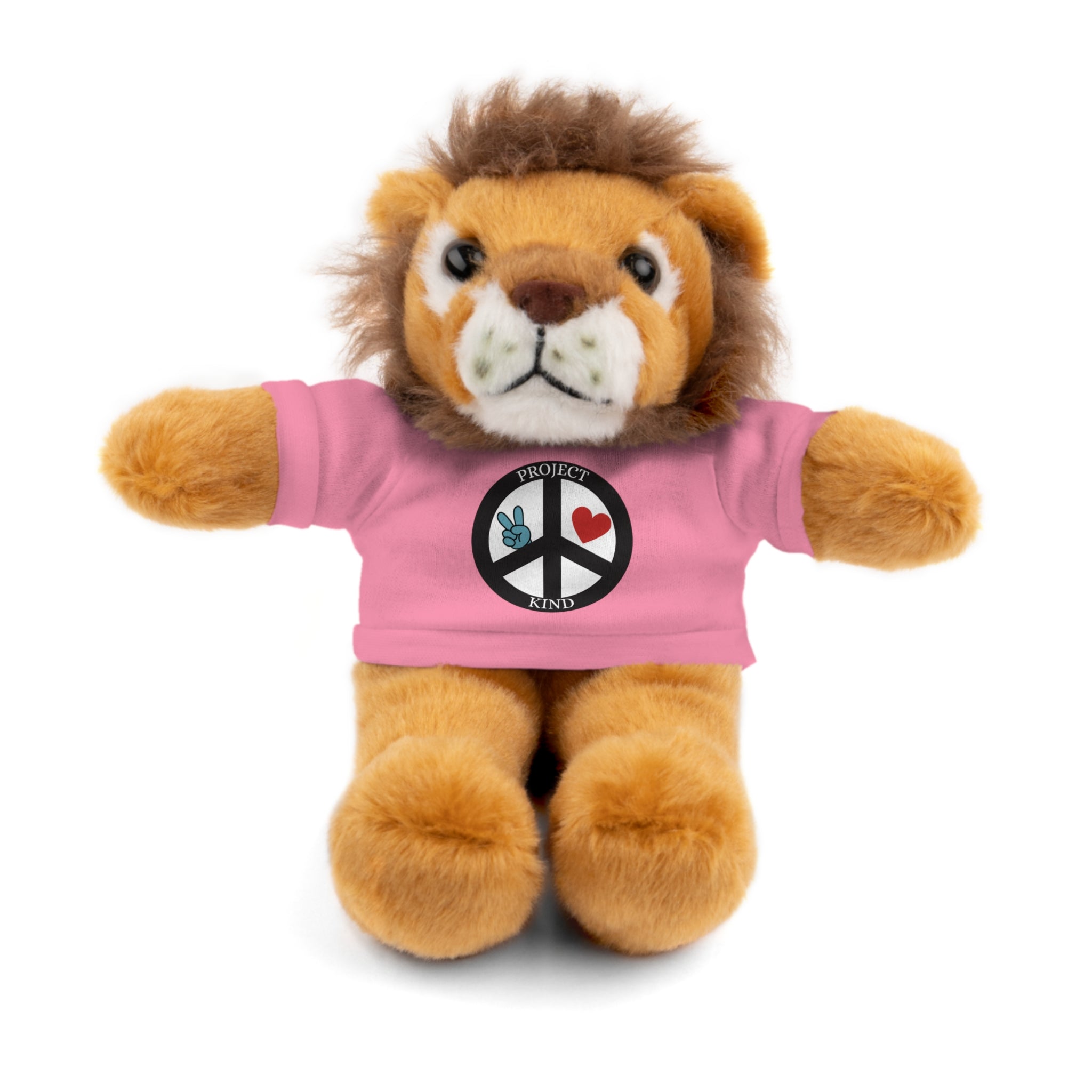 Animal Stuffed Animals with Project Kind Logo on Tee