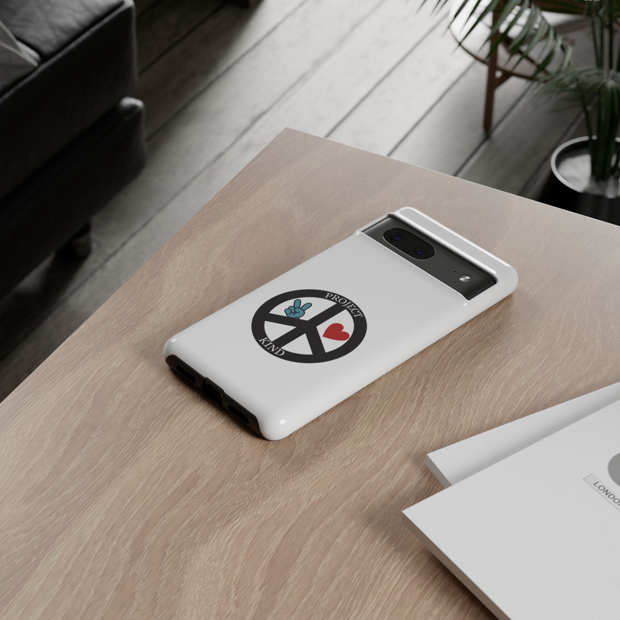 Project Kind Peace Sign Phone Case