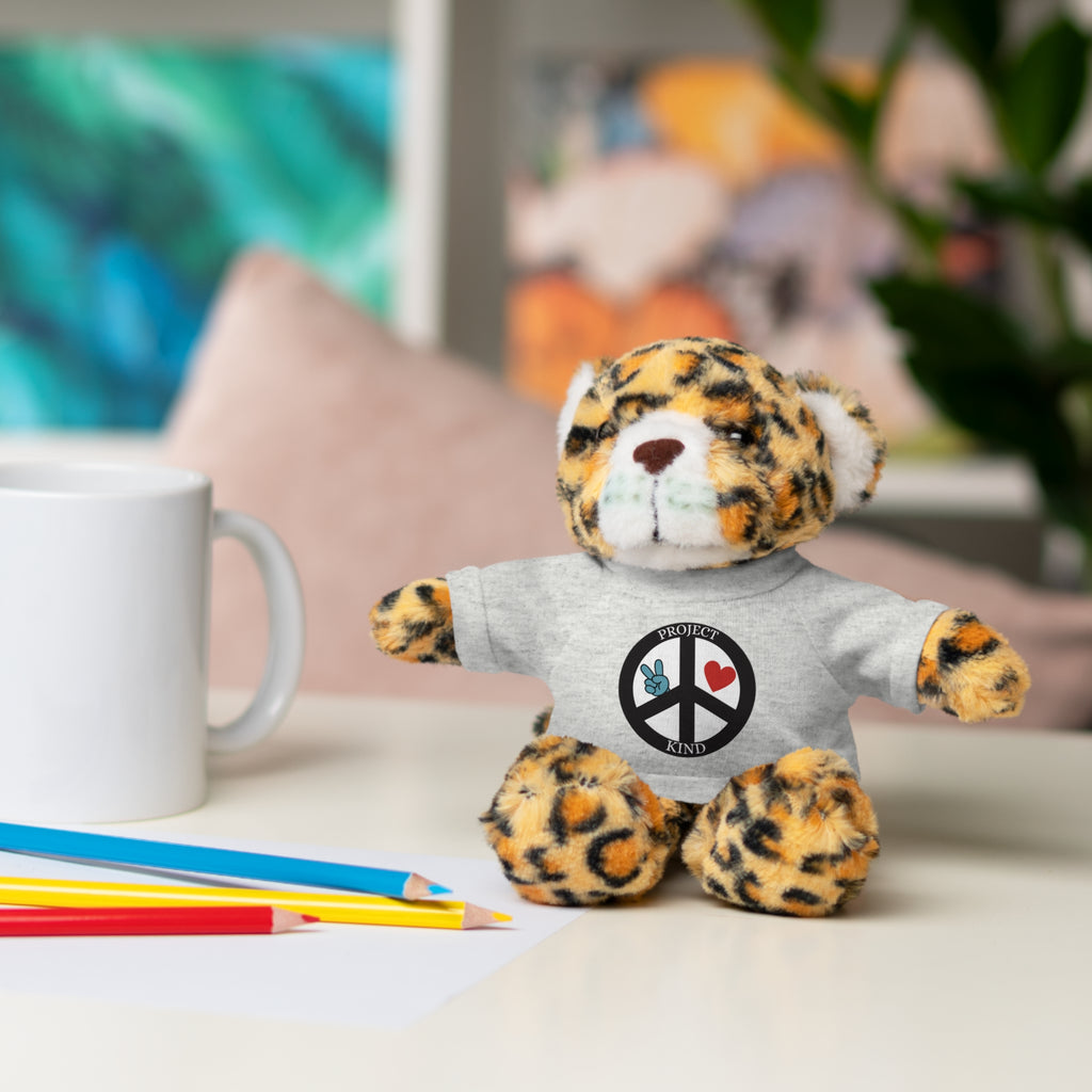 Animal Stuffed Animals with Project Kind Logo on Tee