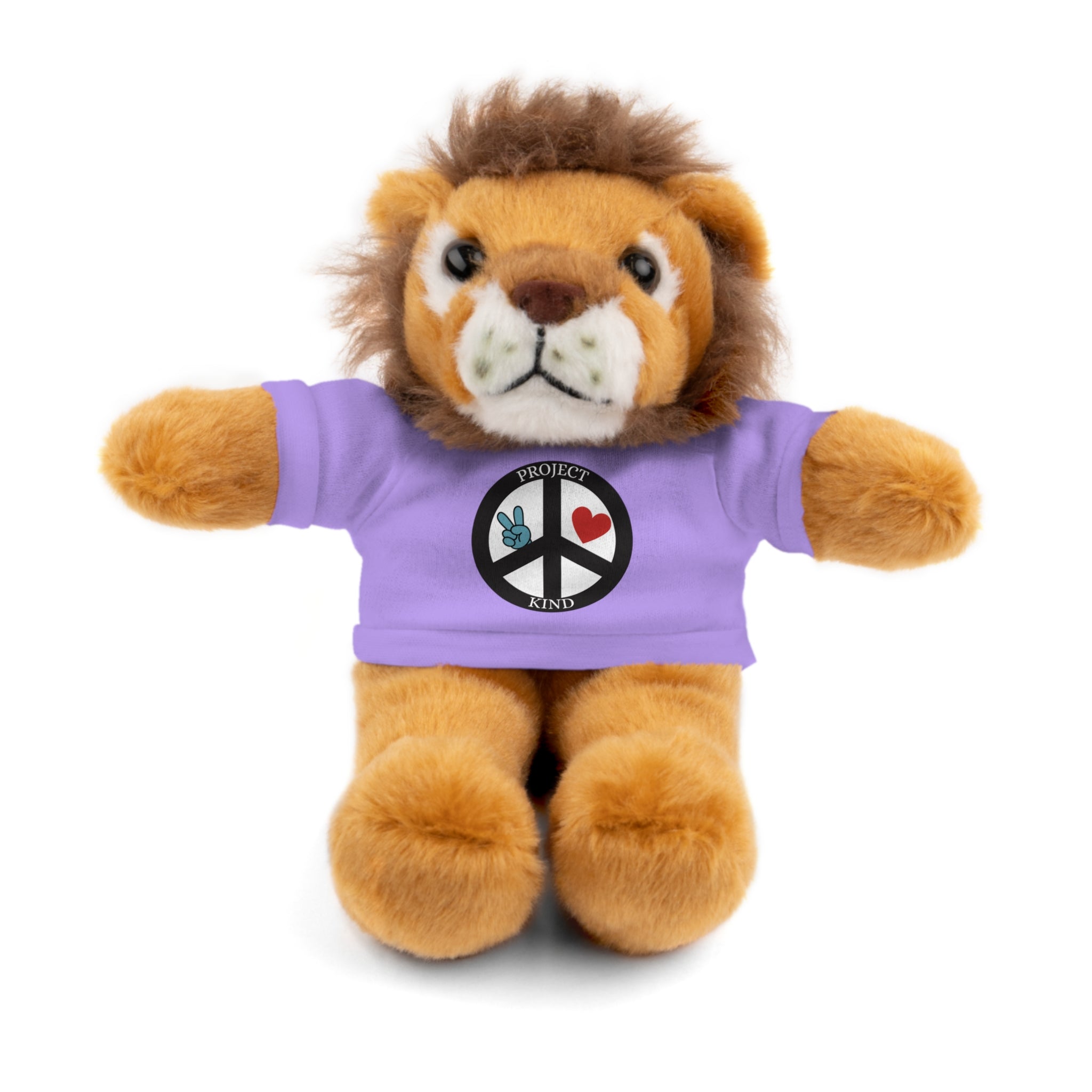 Animal Stuffed Animals with Project Kind Logo on Tee