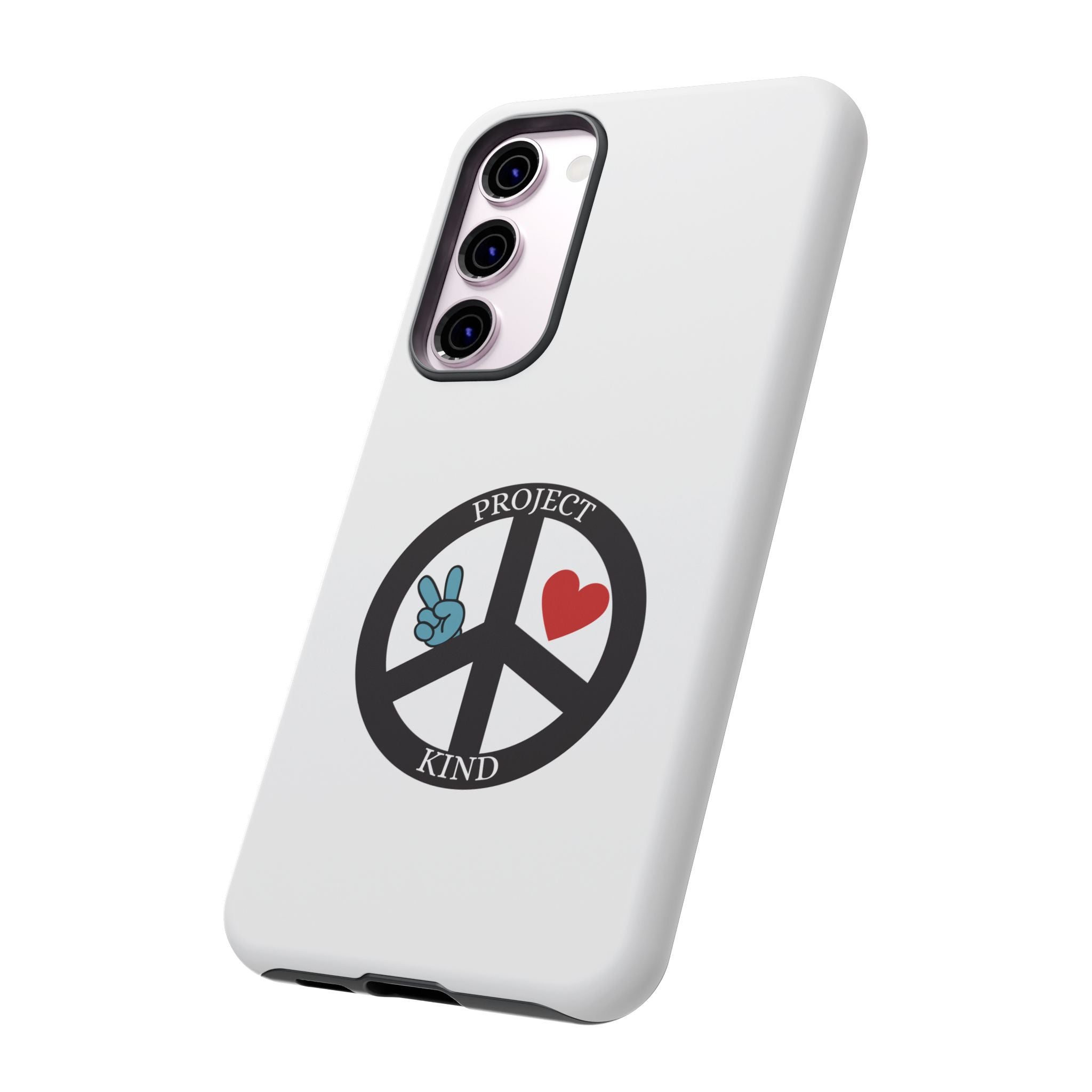 Project Kind Peace Sign Phone Case