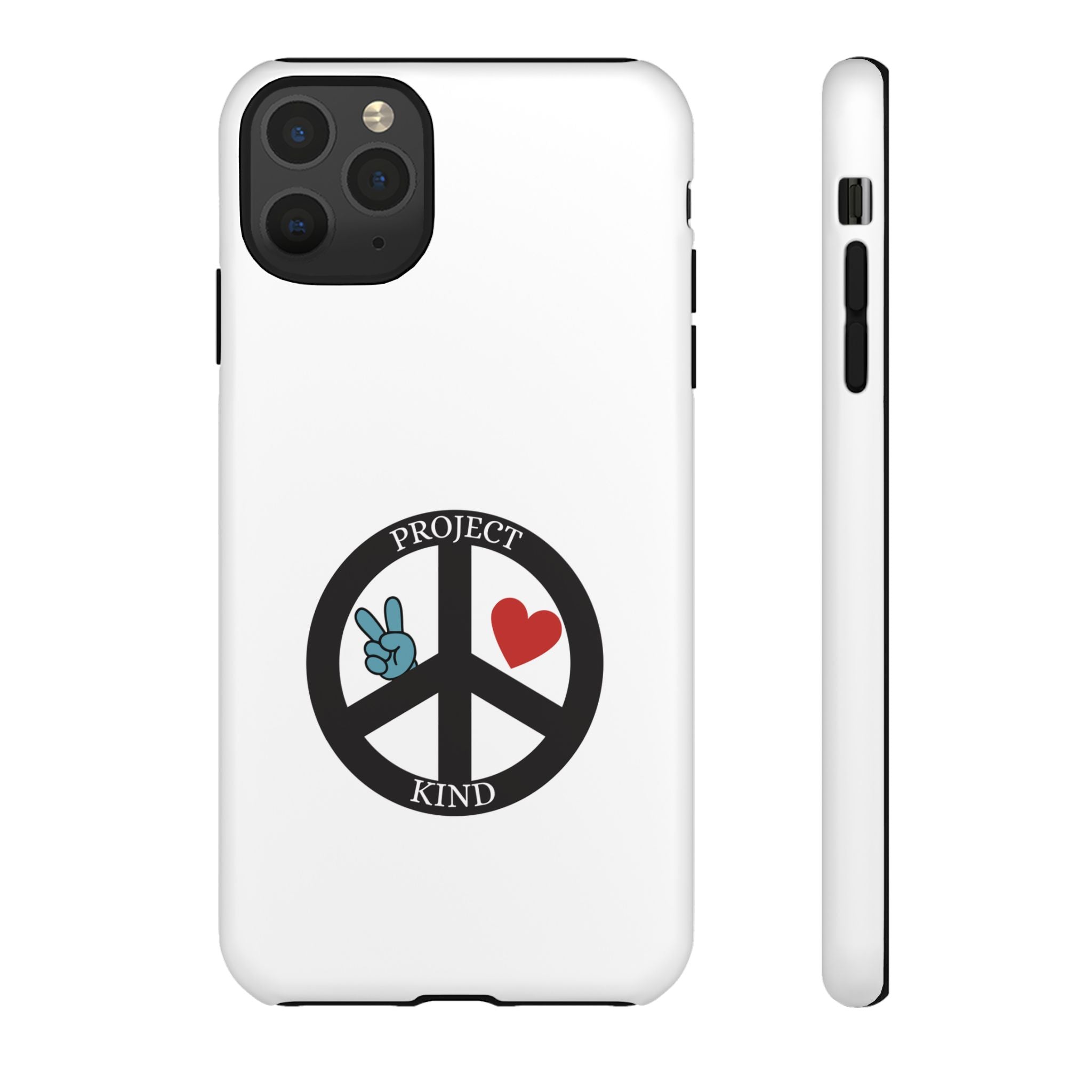 Project Kind Peace Sign Phone Case
