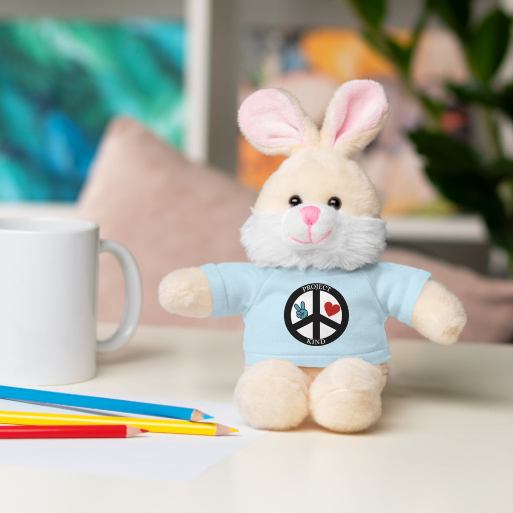 Animal Stuffed Animals with Project Kind Logo on Tee