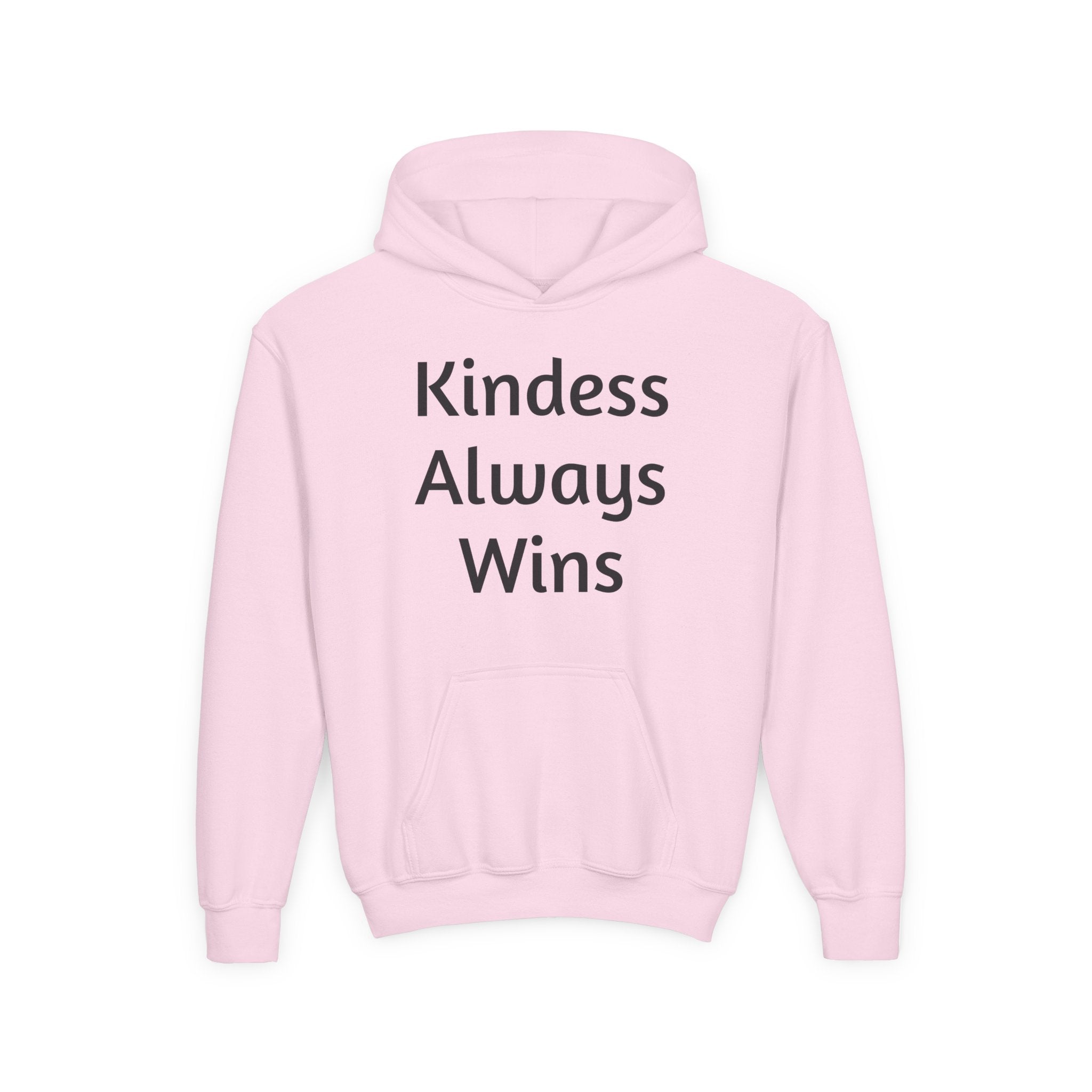 Youth Hoodie — "Kindess Always Wins" Hoodie (Project Kind)