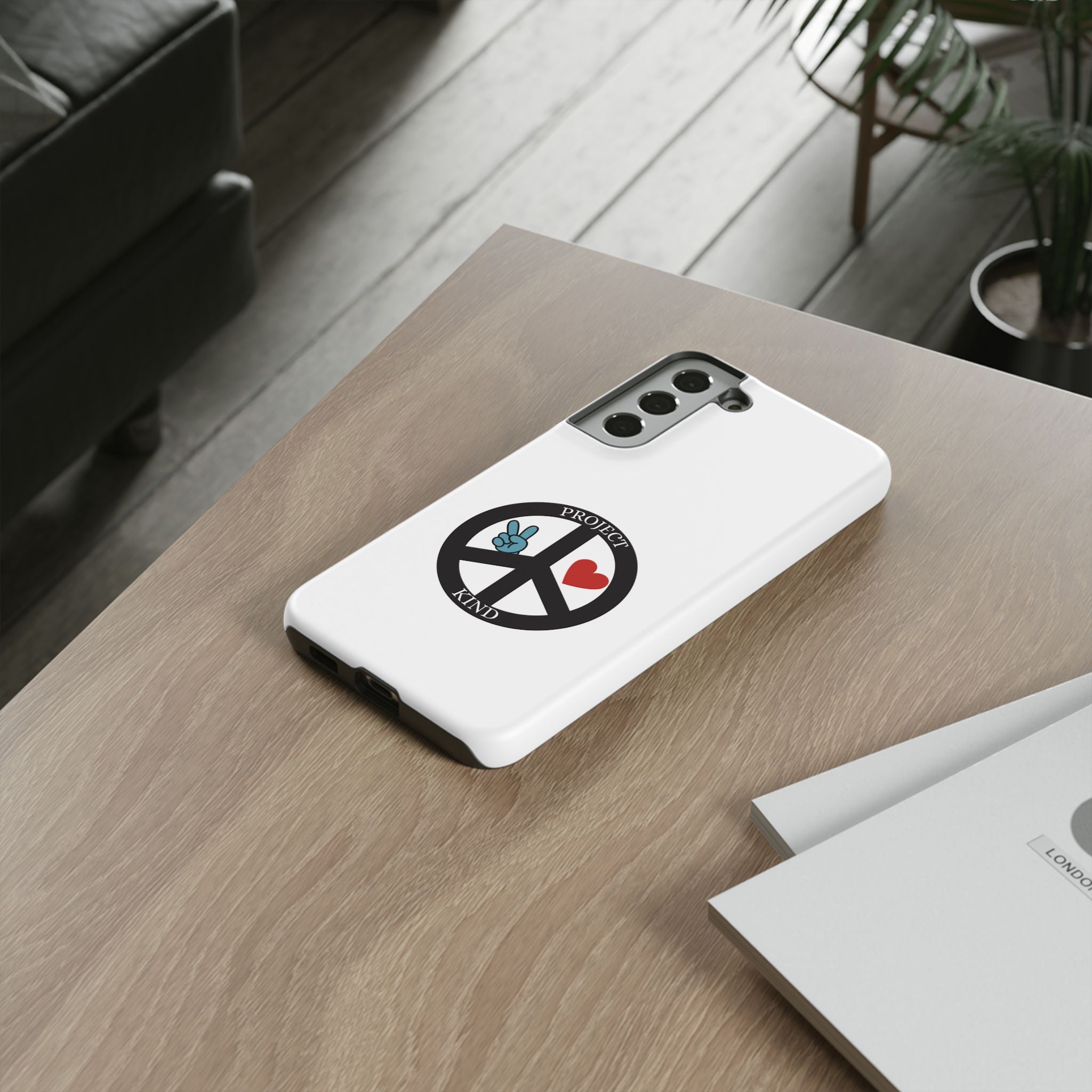 Project Kind Peace Sign Phone Case