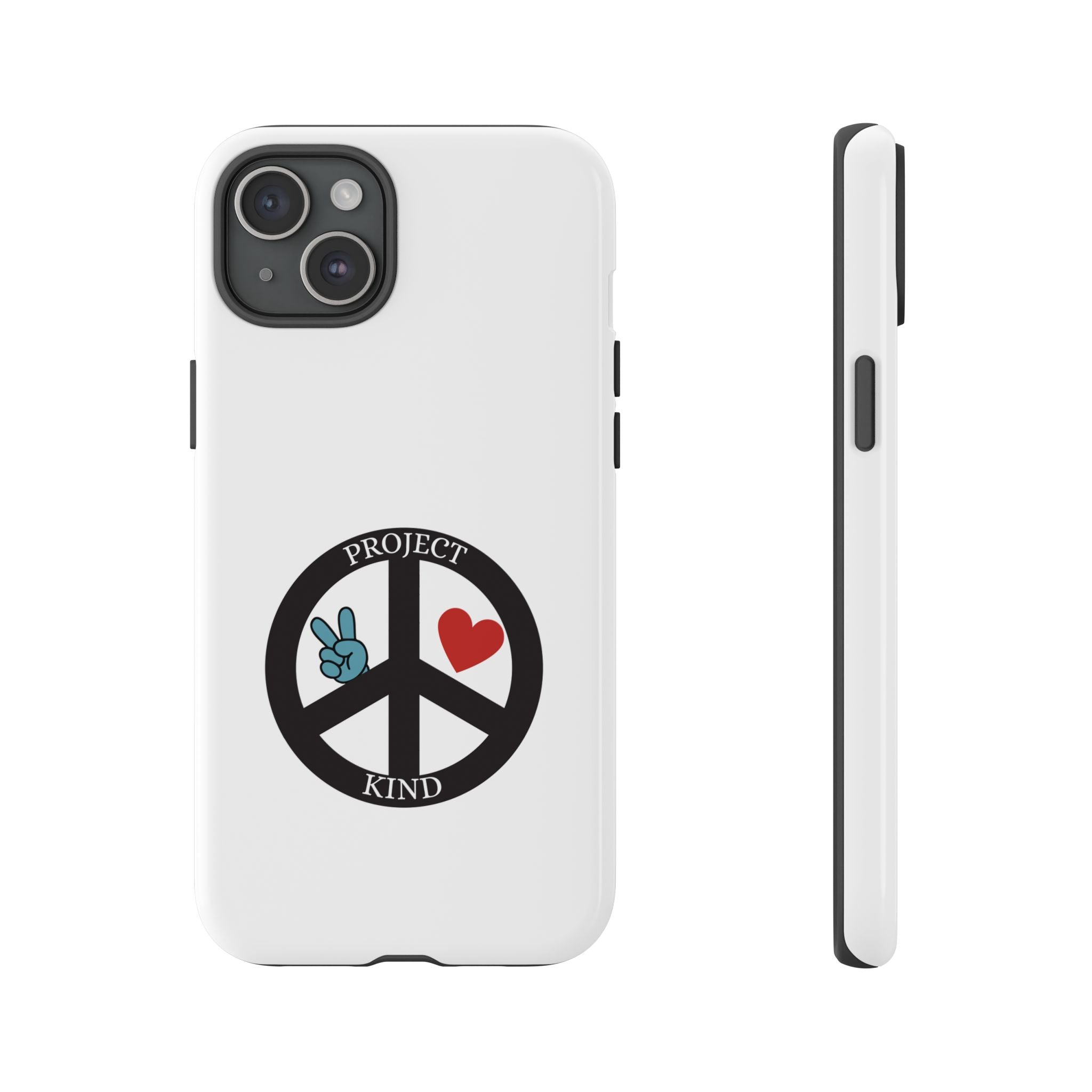 Project Kind Peace Sign Phone Case