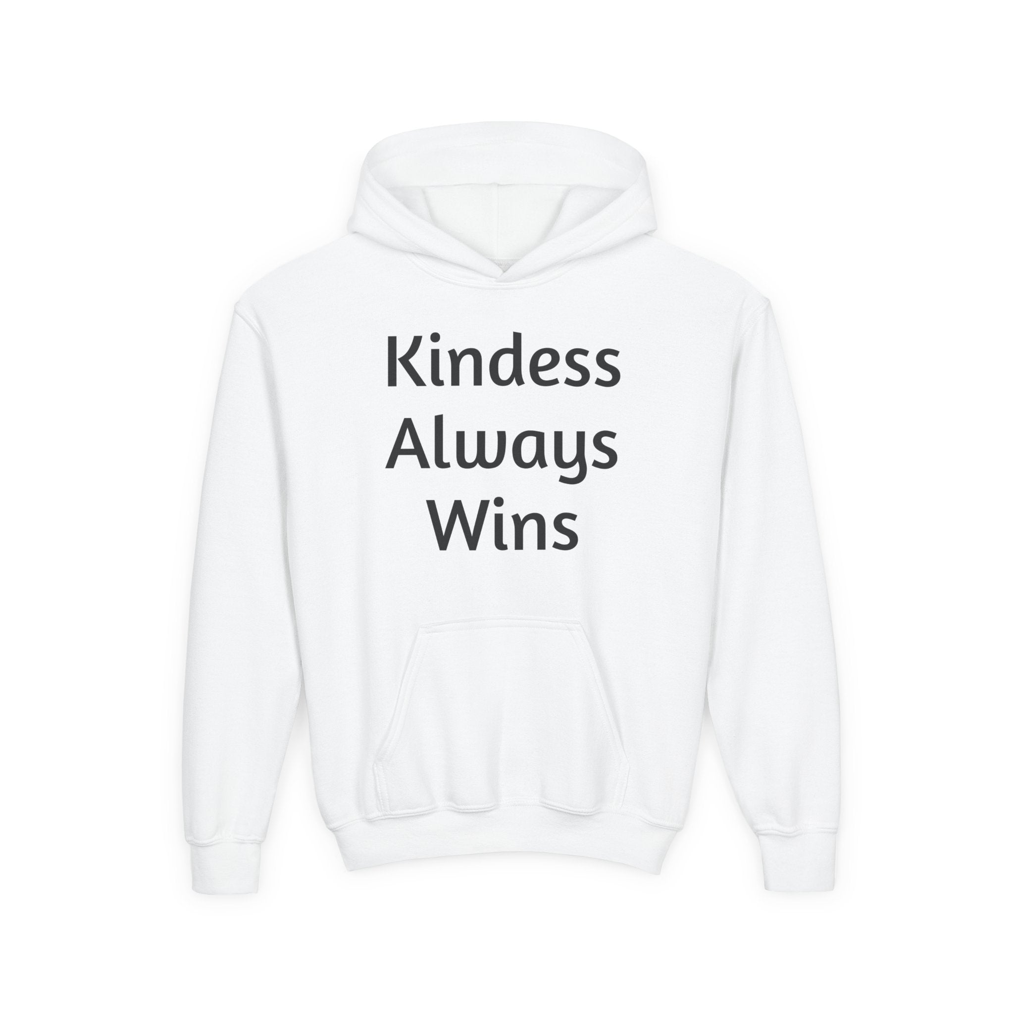 Youth Hoodie — "Kindess Always Wins" Hoodie (Project Kind)