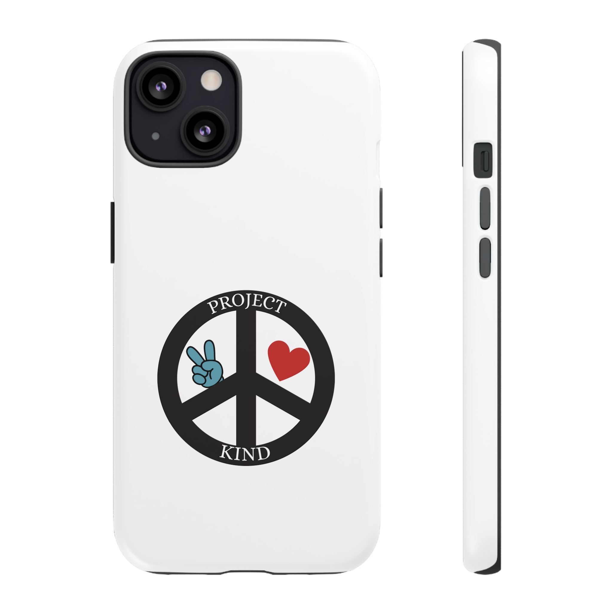 Project Kind Peace Sign Phone Case