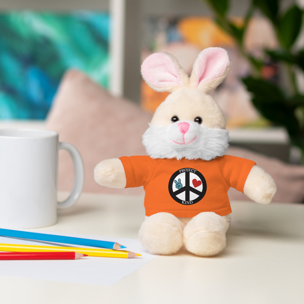 Animal Stuffed Animals with Project Kind Logo on Tee
