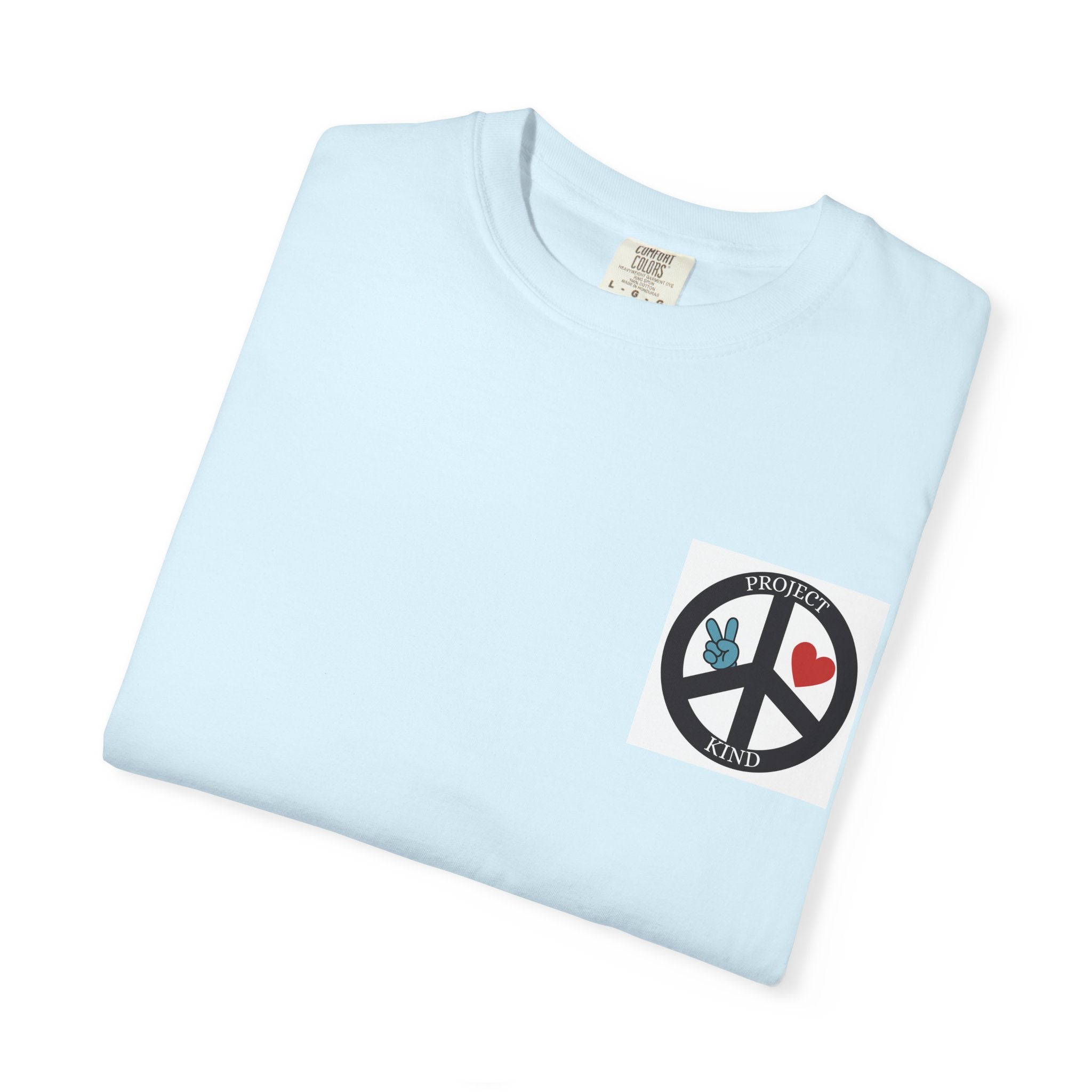 Did You Smile Today T-Shirt — Peace Sign Chest & Cheerful Back Graphic