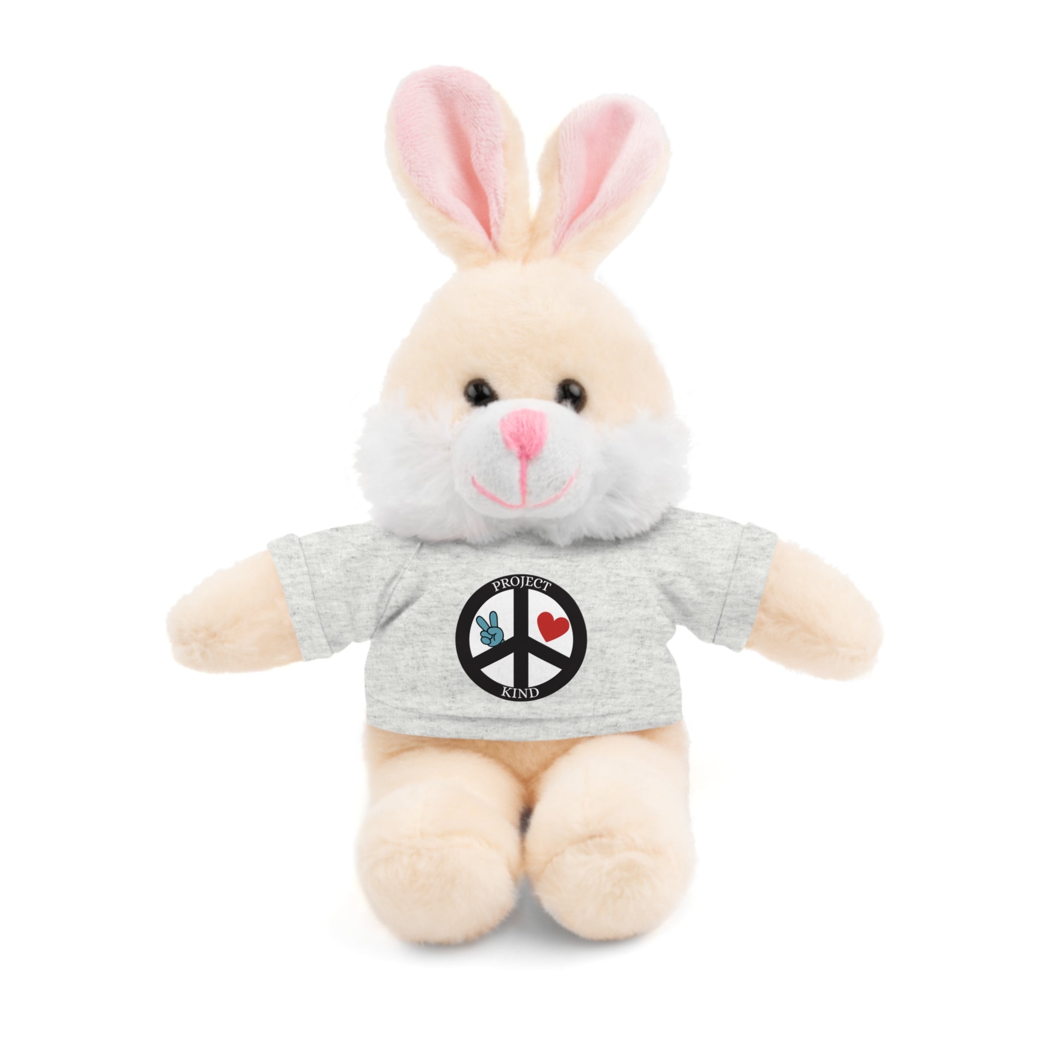 Animal Stuffed Animals with Project Kind Logo on Tee