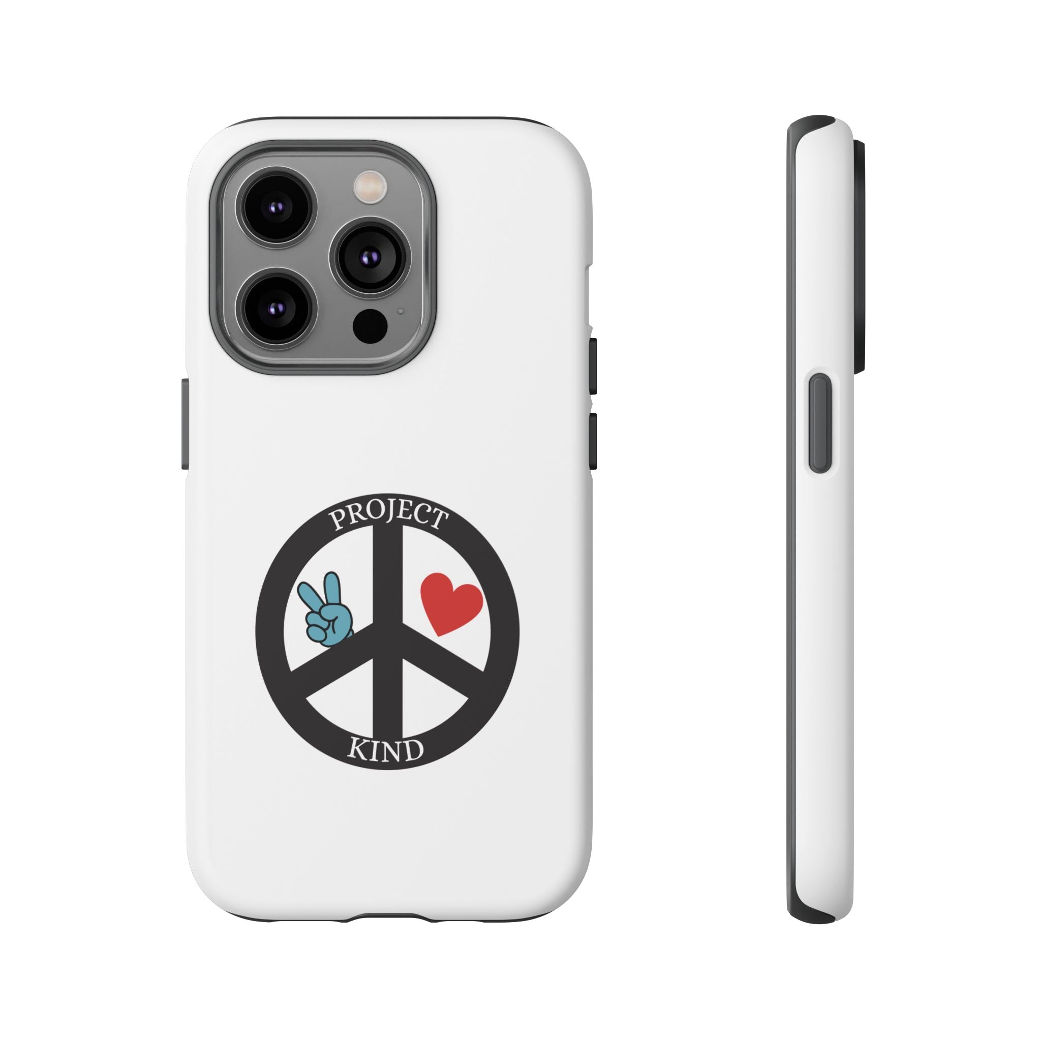 Project Kind Peace Sign Phone Case