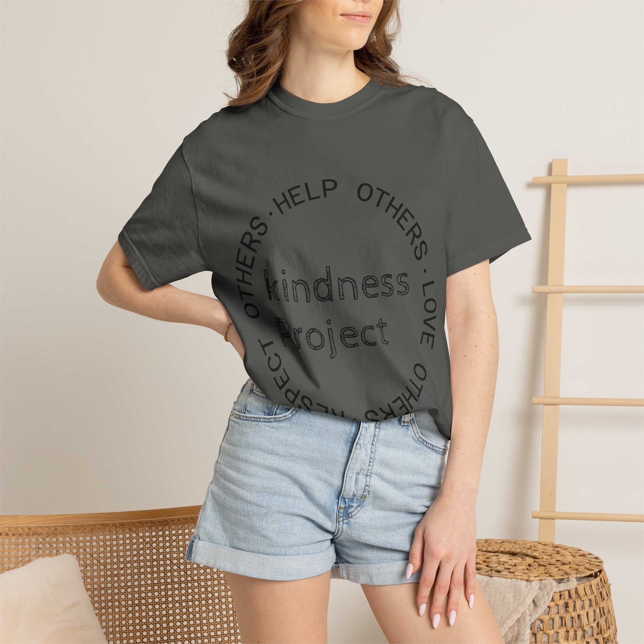 Kindness Project T-Shirt — 'Kindness Project' Circle Graphic Tee
