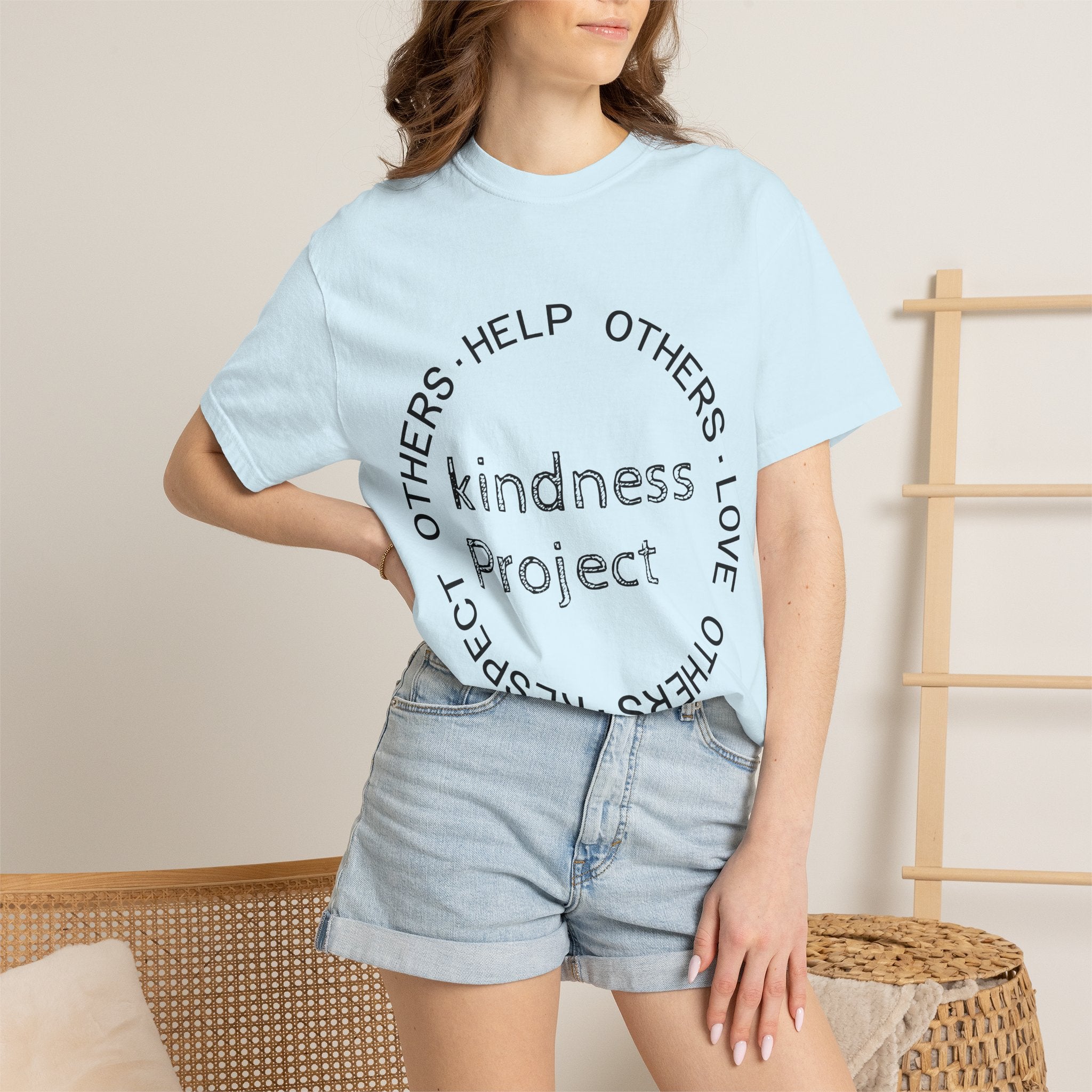 Kindness Project T-Shirt — 'Kindness Project' Circle Graphic Tee