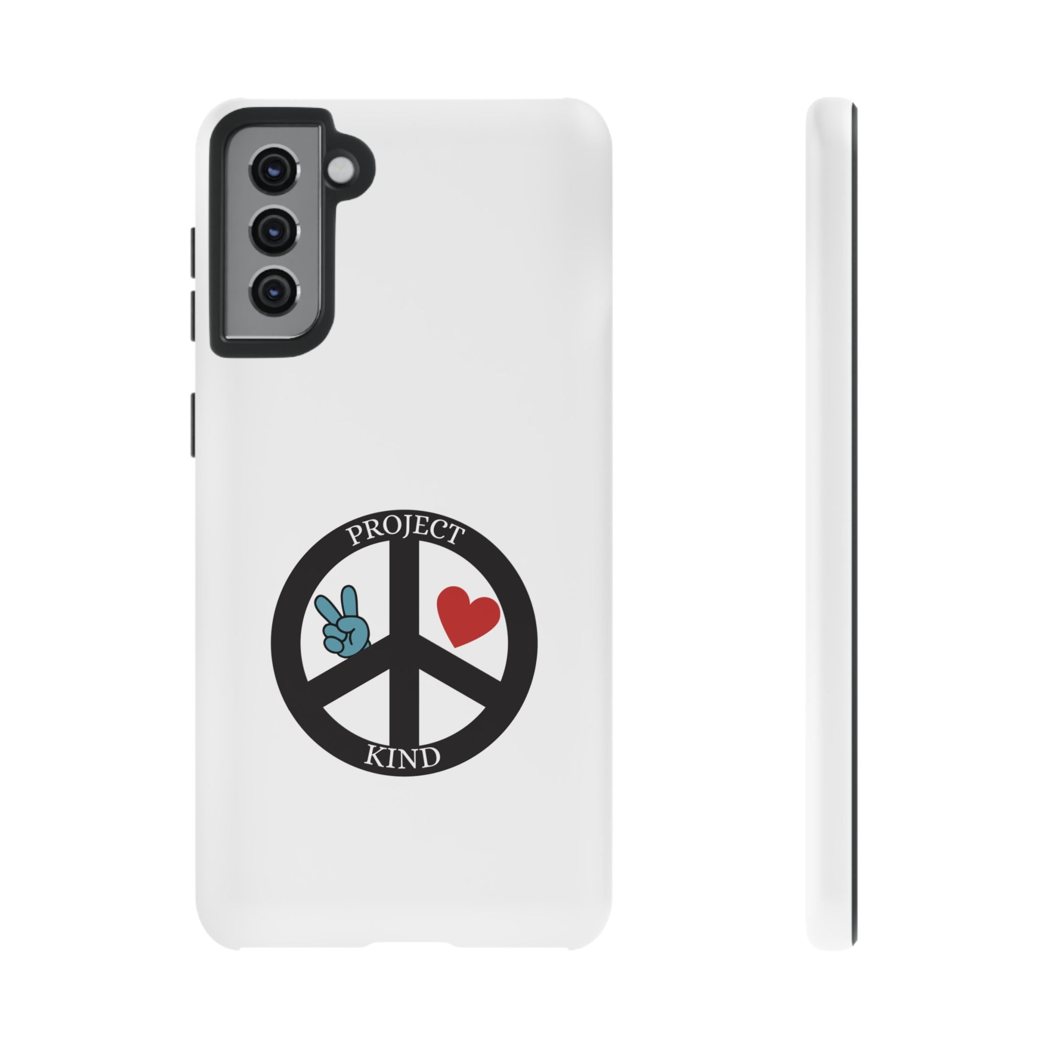 Project Kind Peace Sign Phone Case