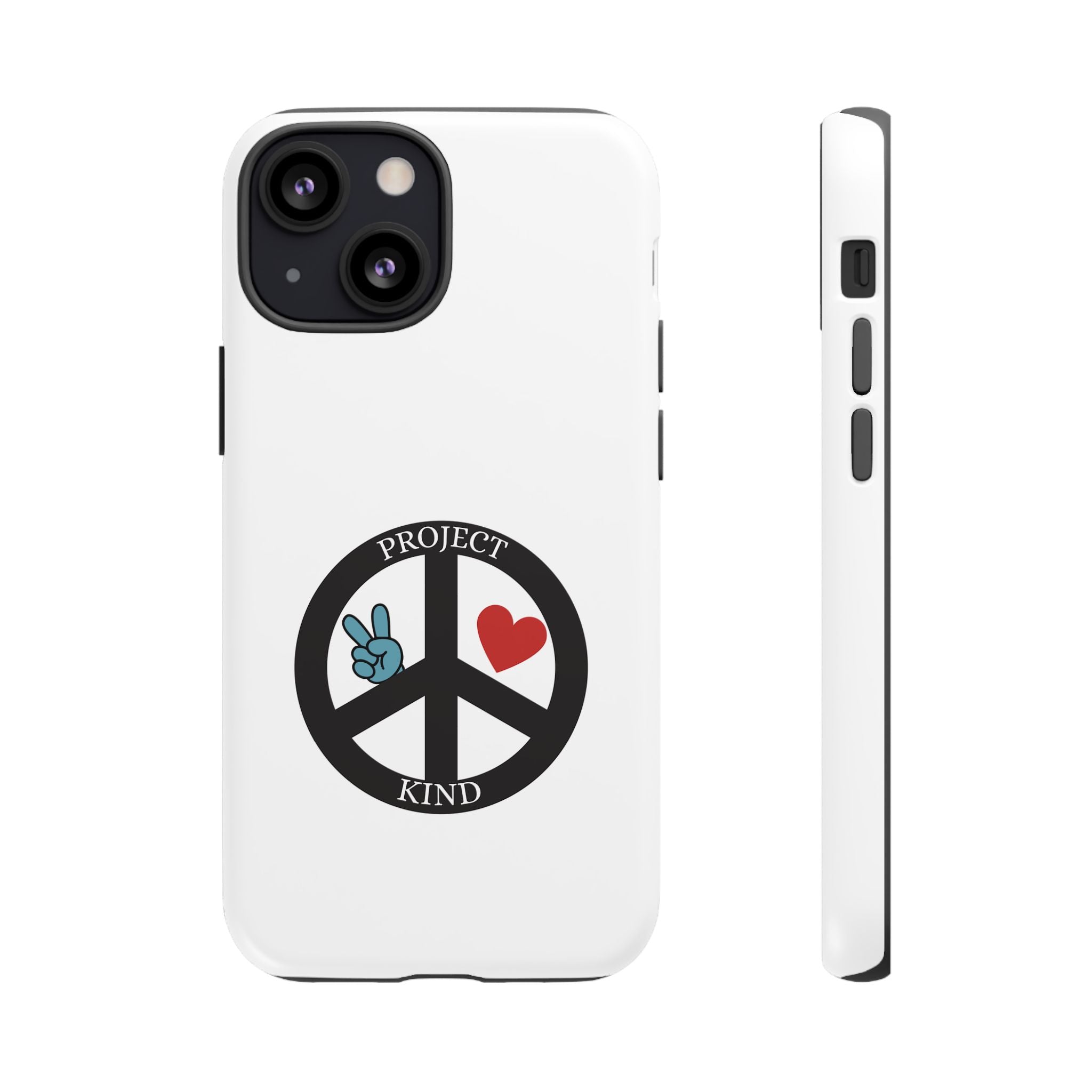 Project Kind Peace Sign Phone Case