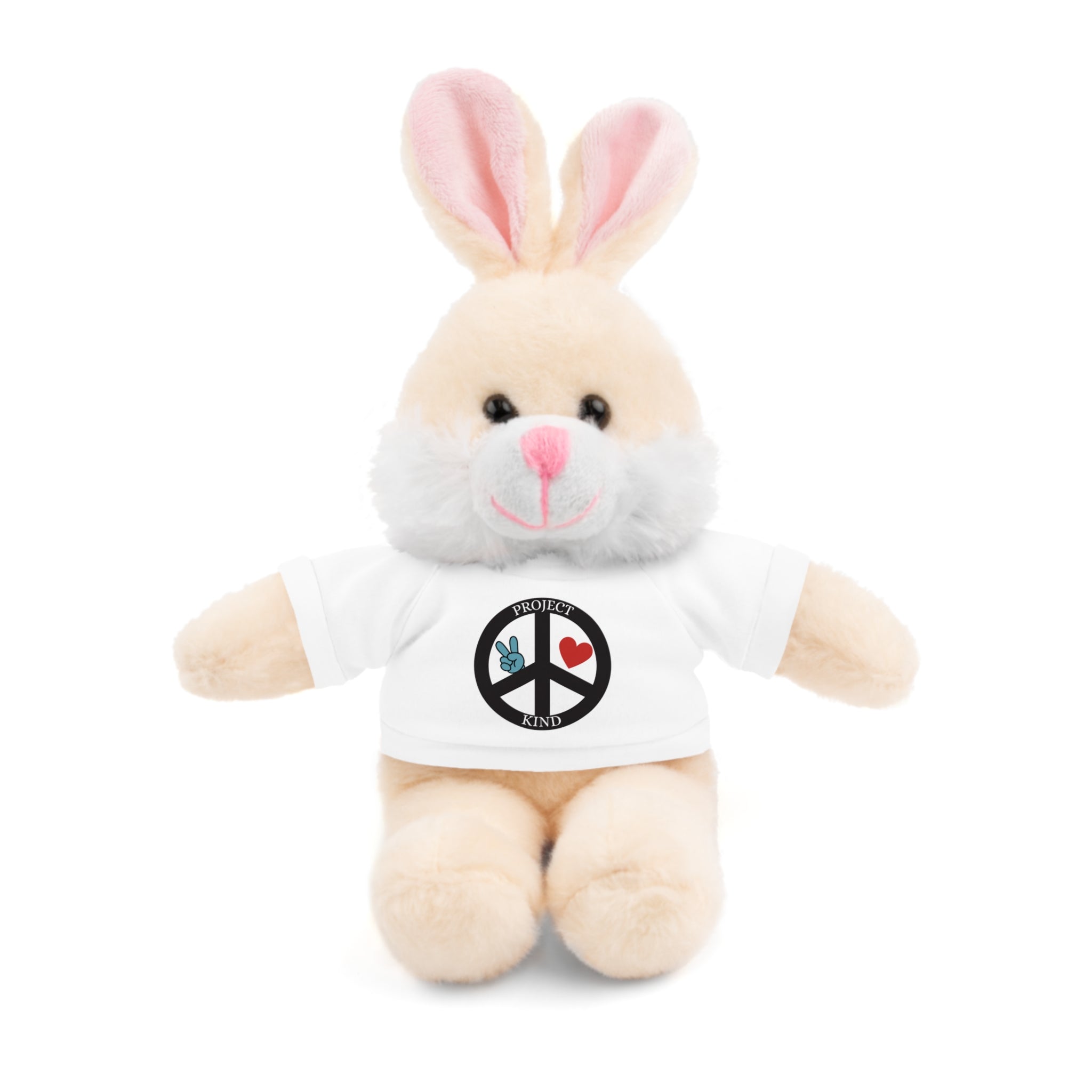 Animal Stuffed Animals with Project Kind Logo on Tee
