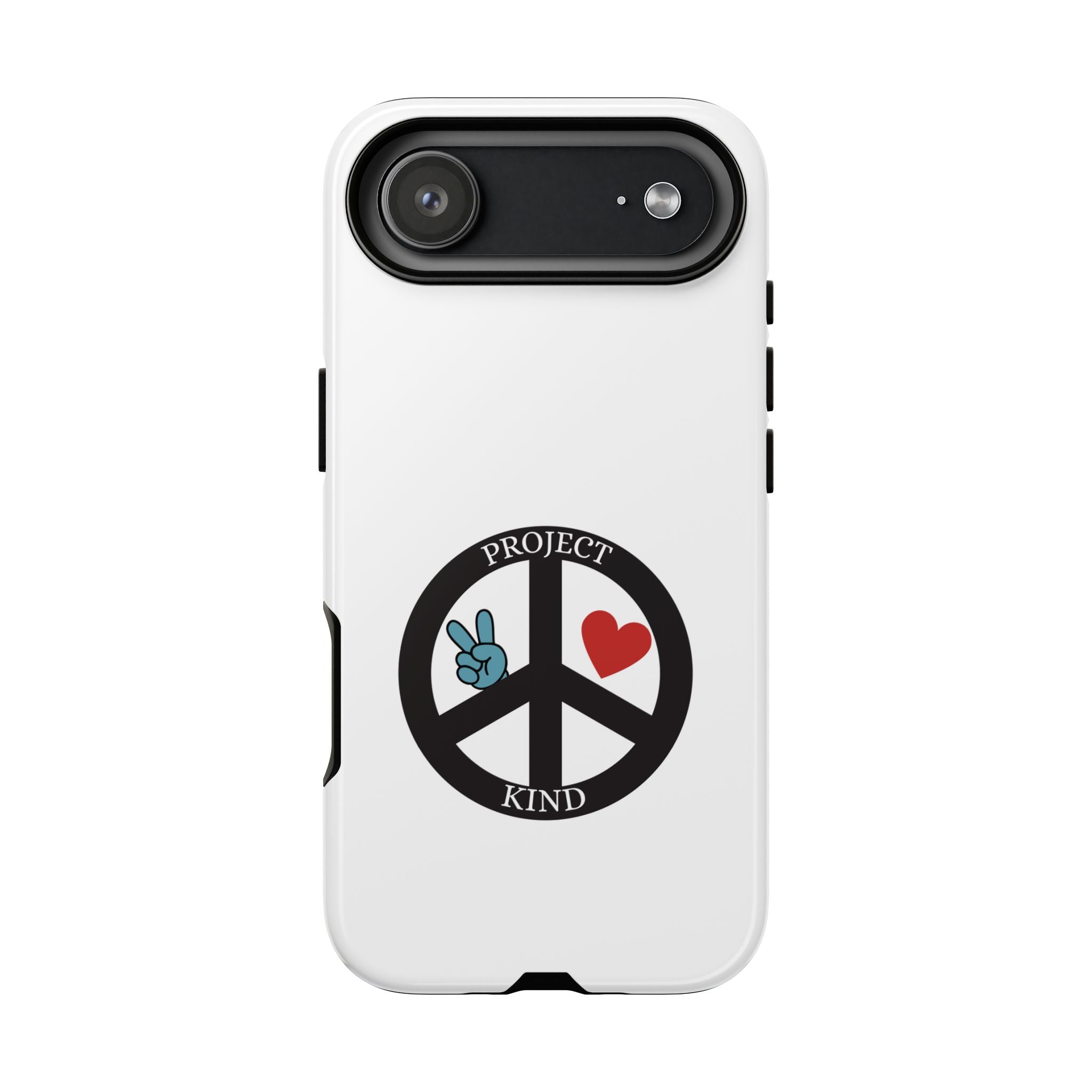 Project Kind Peace Sign Phone Case