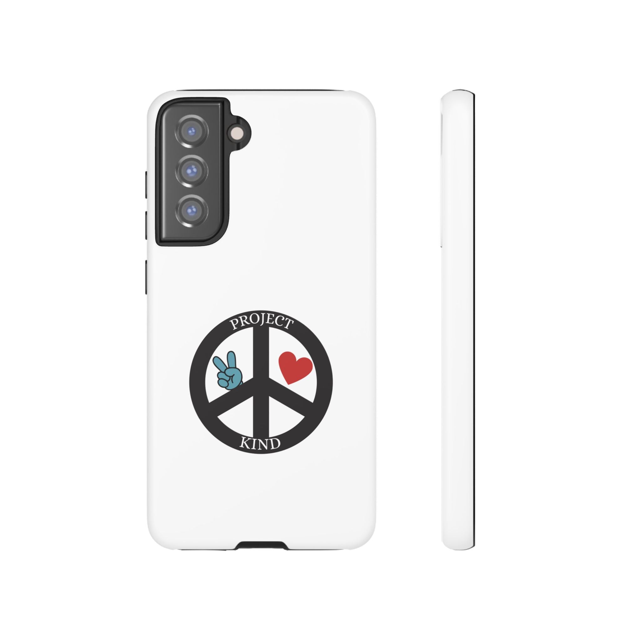 Project Kind Peace Sign Phone Case