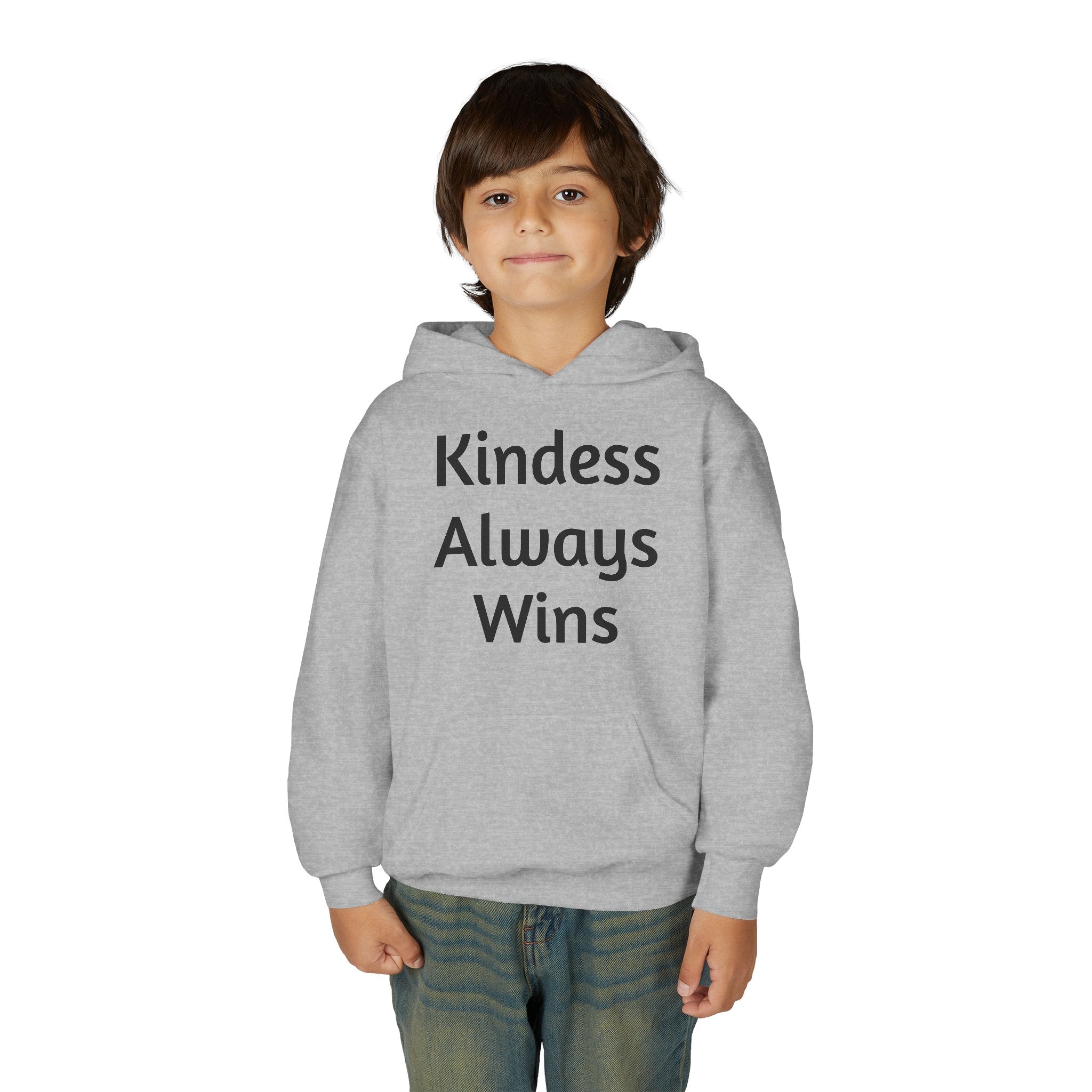 Youth Hoodie — "Kindess Always Wins" Hoodie (Project Kind)