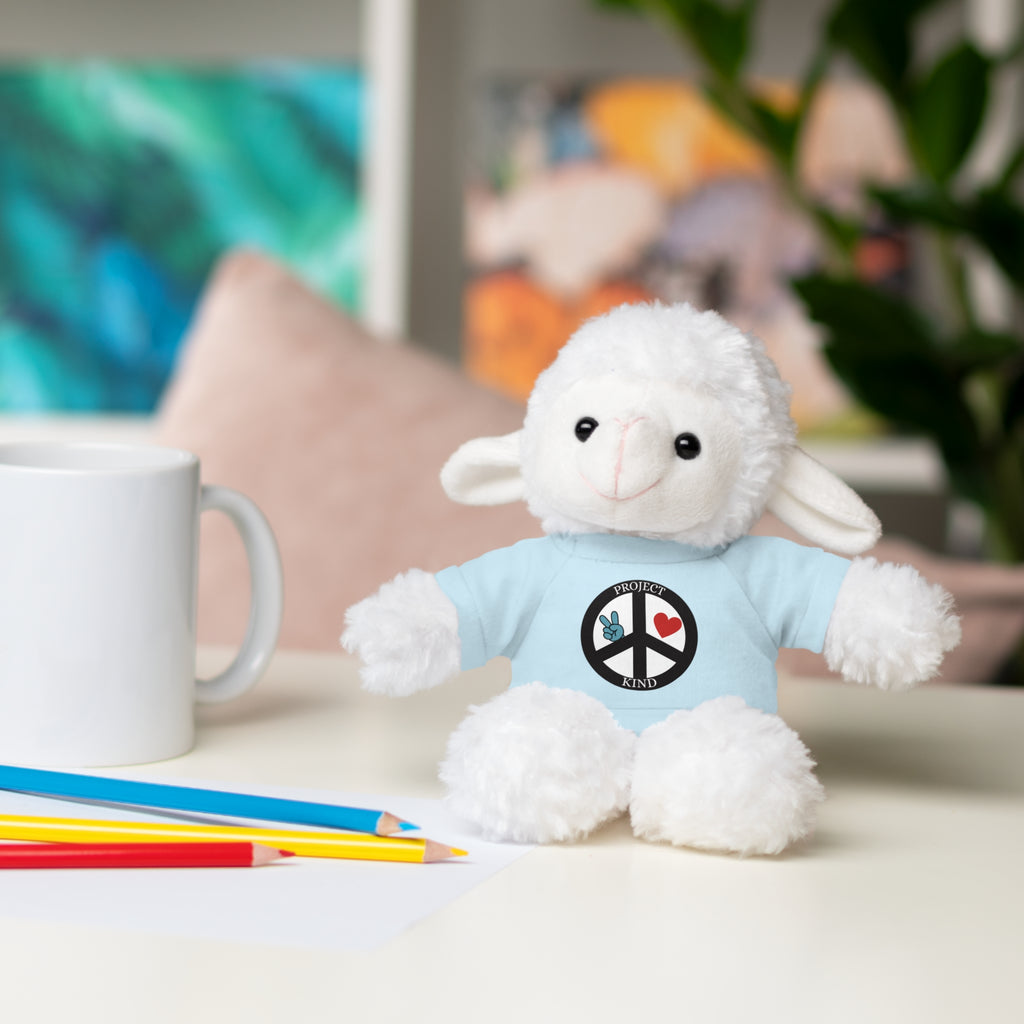 Animal Stuffed Animals with Project Kind Logo on Tee