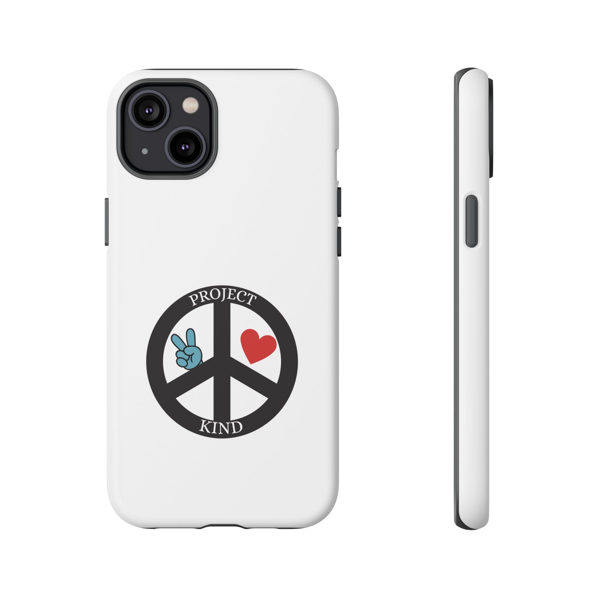 Project Kind Peace Sign Phone Case