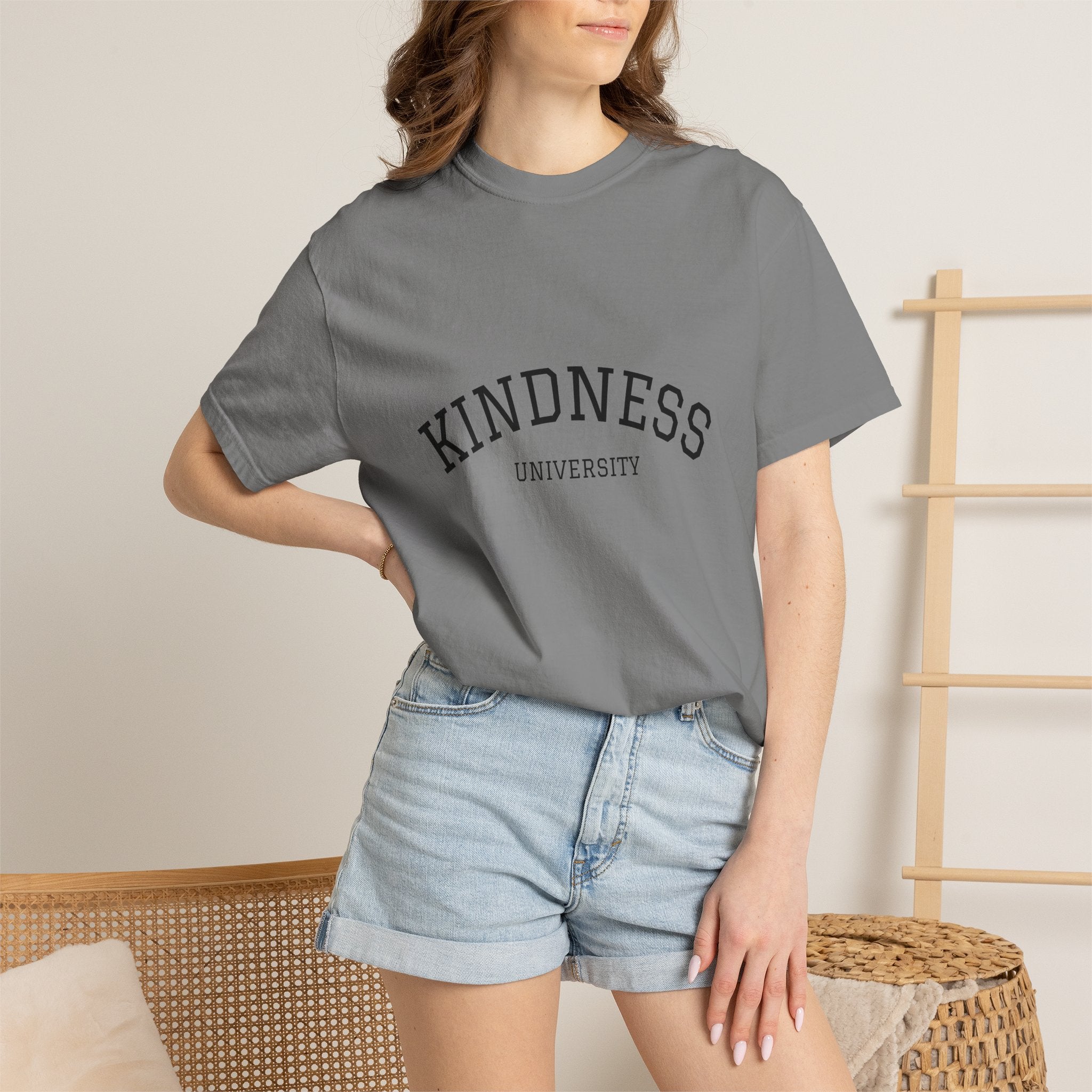 Kindness University T‑Shirt — Vintage Collegiate Graphic Tee
