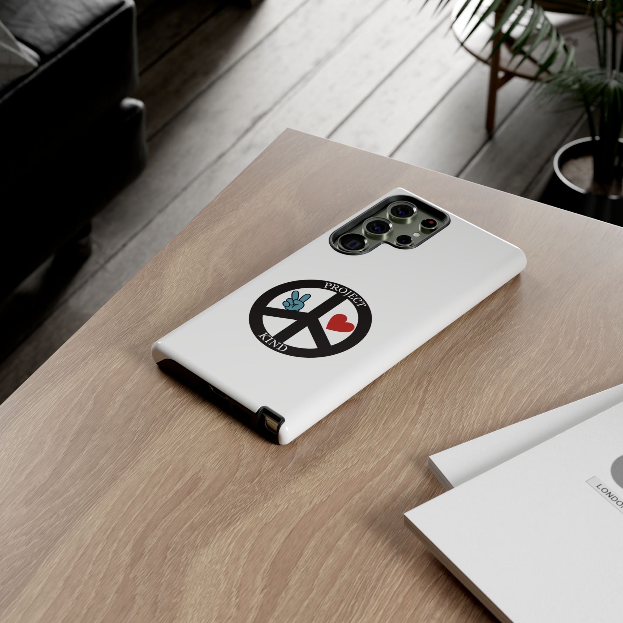 Project Kind Peace Sign Phone Case