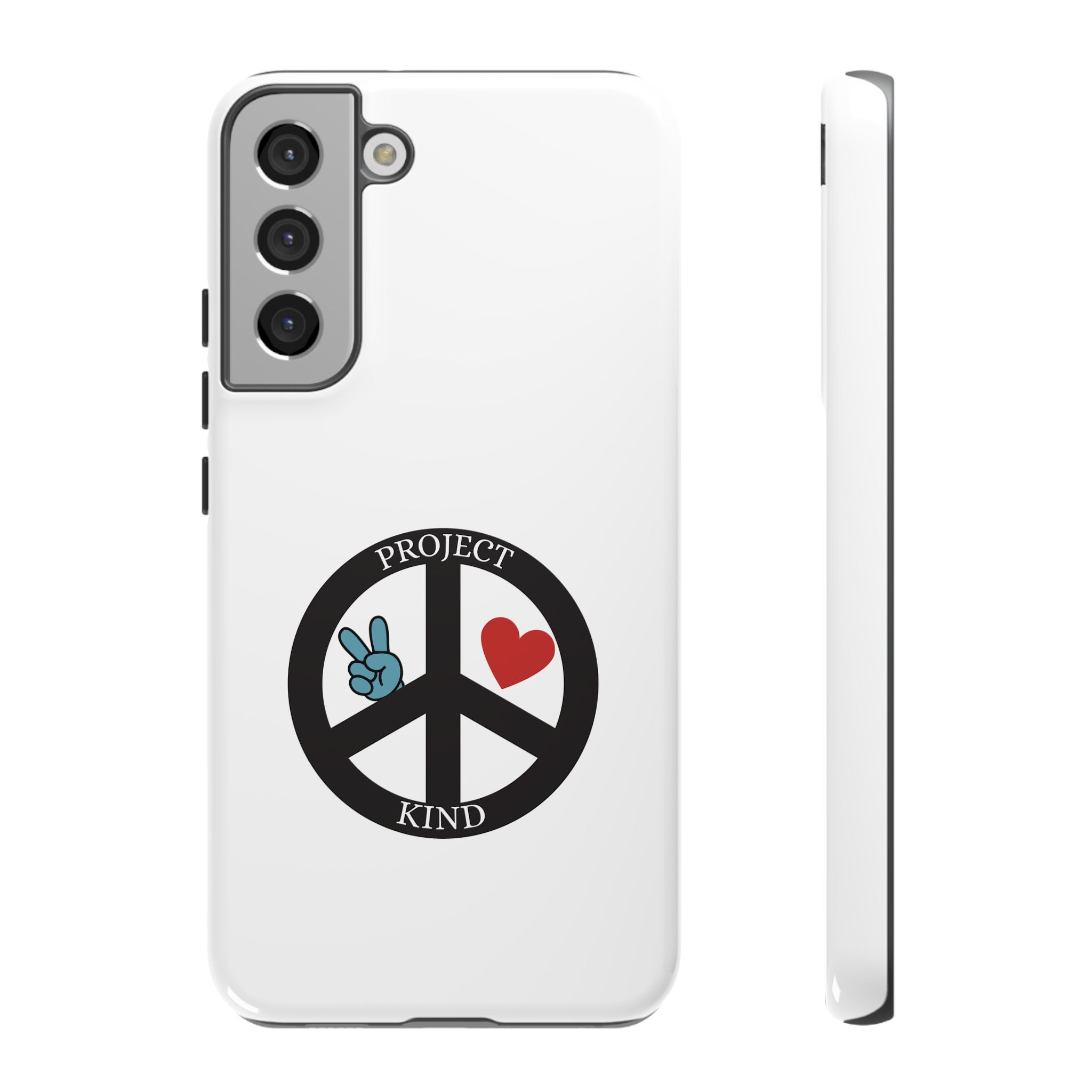 Project Kind Peace Sign Phone Case