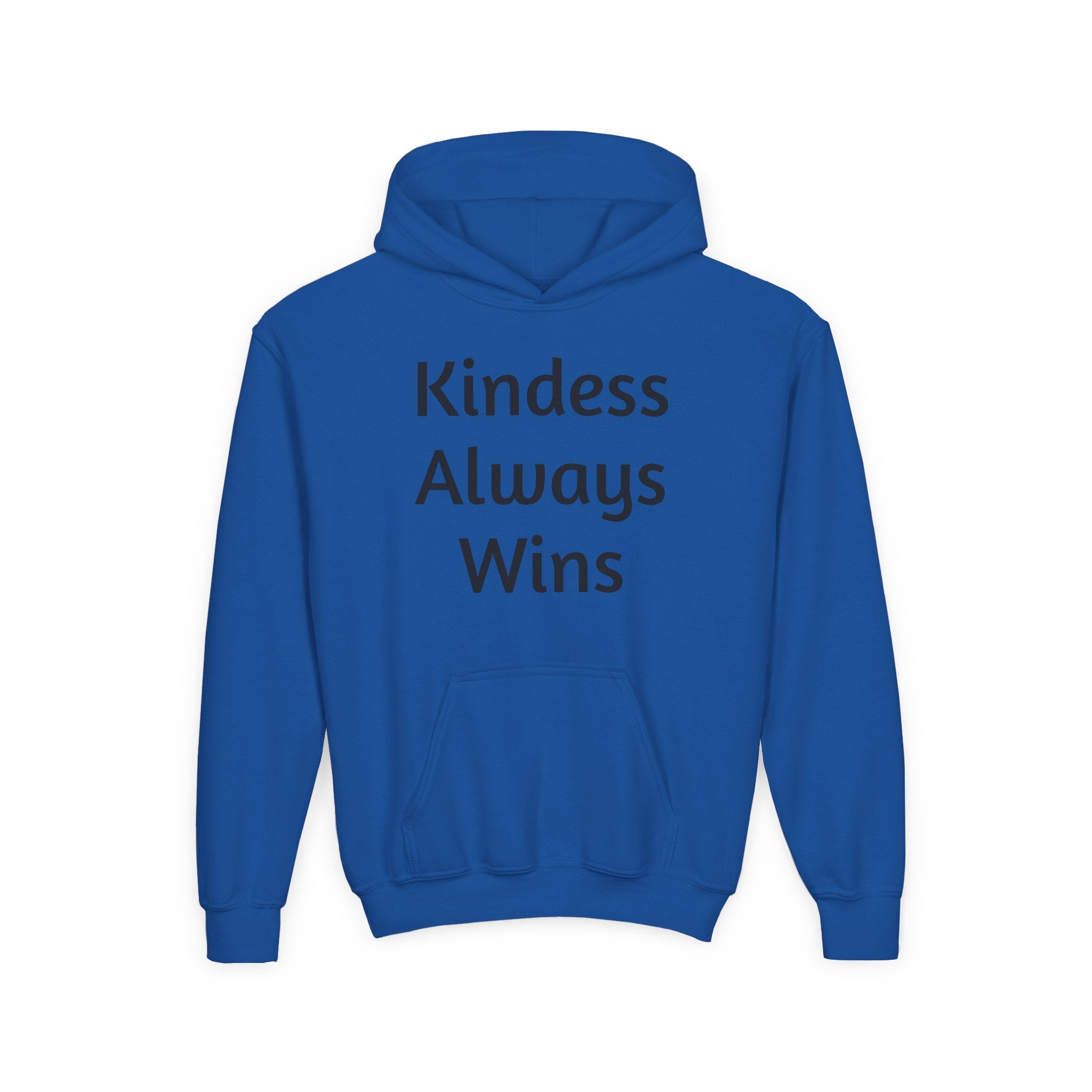 Youth Hoodie — "Kindess Always Wins" Hoodie (Project Kind)