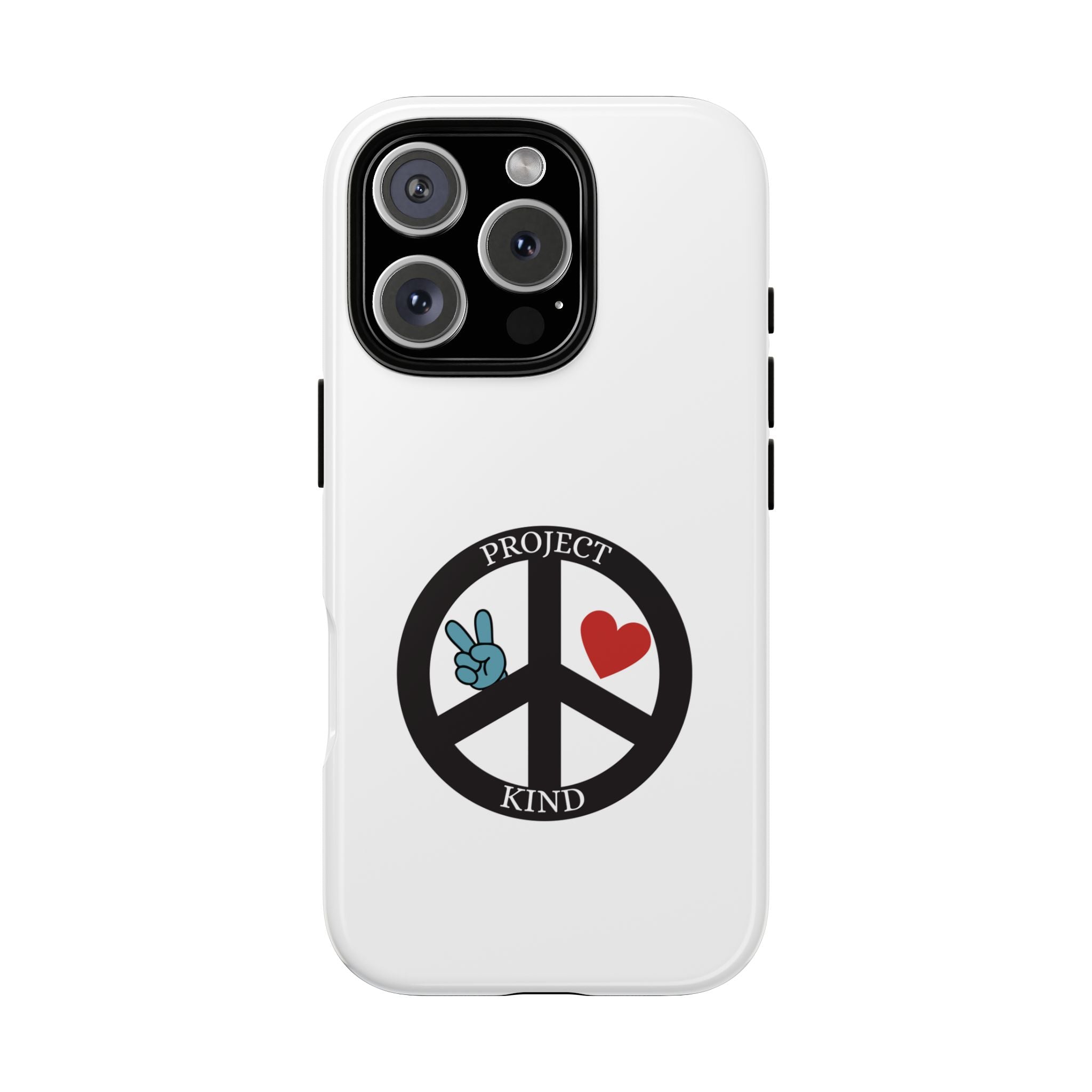 Project Kind Peace Sign Phone Case