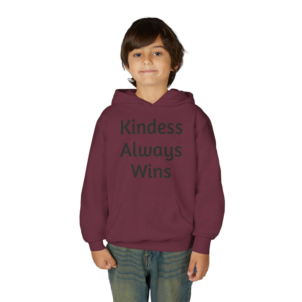 Youth Hoodie — "Kindess Always Wins" Hoodie (Project Kind)
