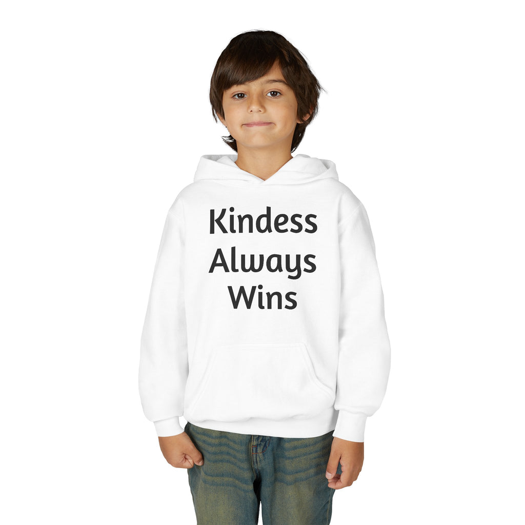 Youth Hoodie — "Kindess Always Wins" Hoodie (Project Kind)