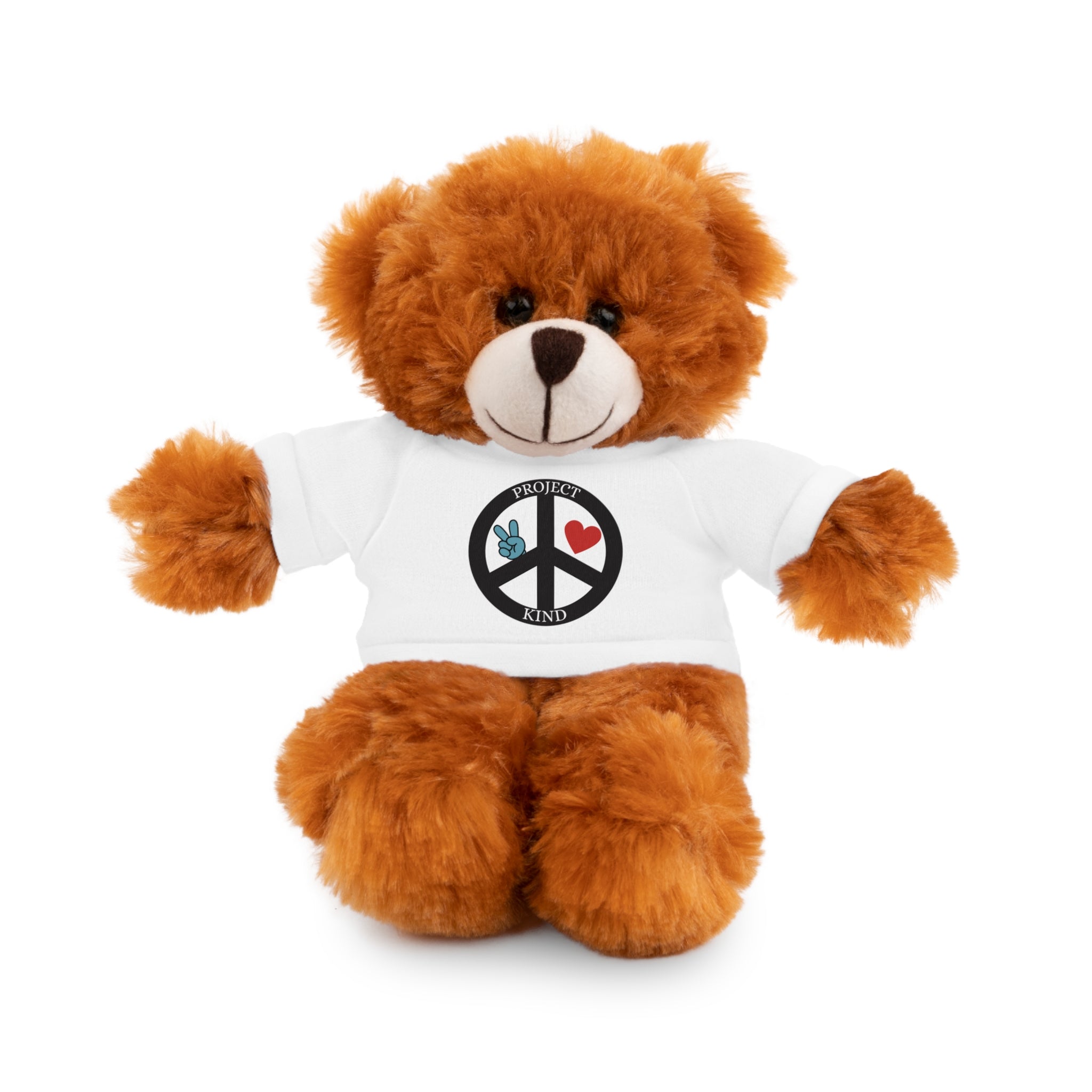 Animal Stuffed Animals with Project Kind Logo on Tee